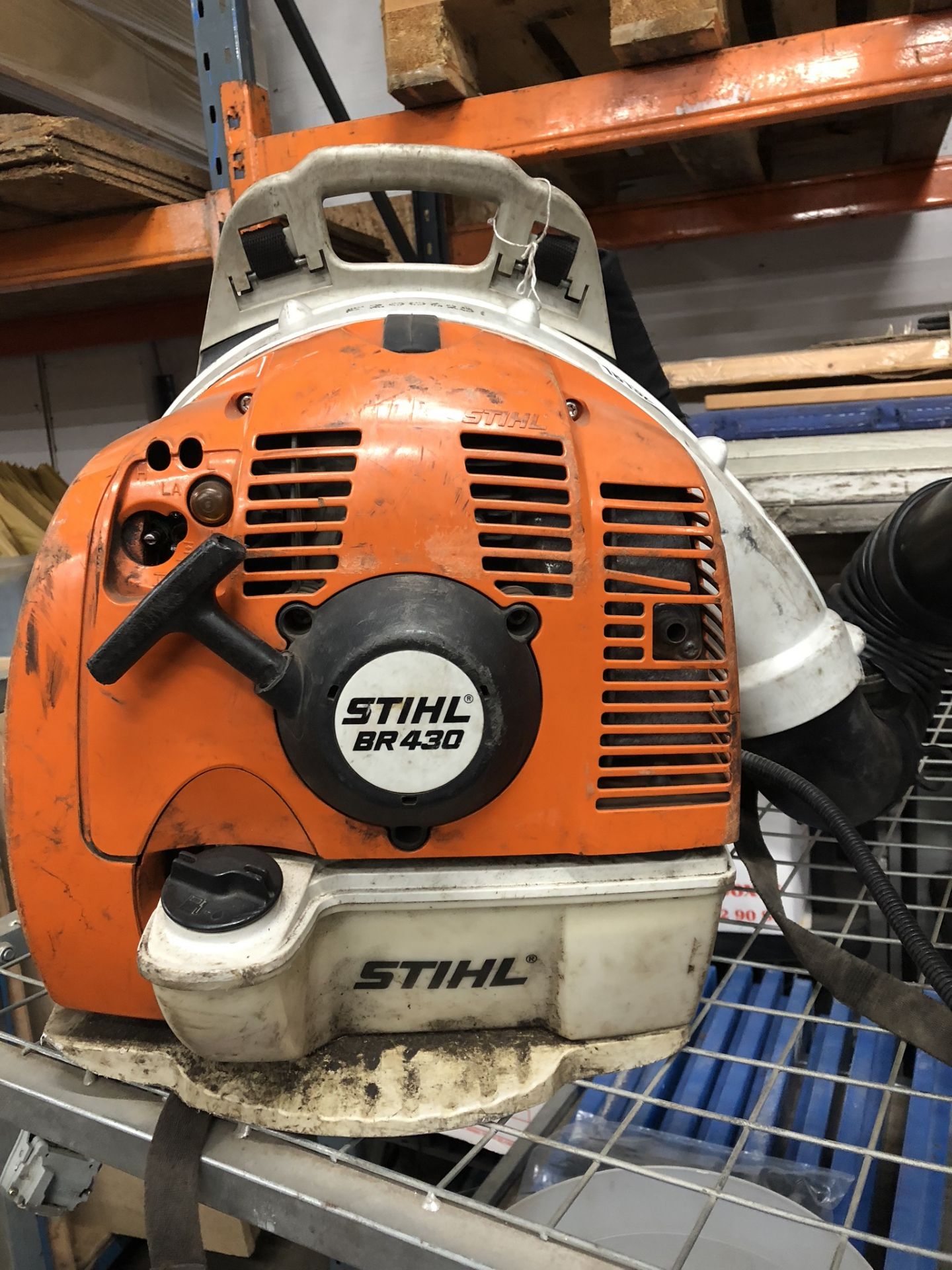 Stihl BR430 Back Pack Blower - Bild 2 aus 3