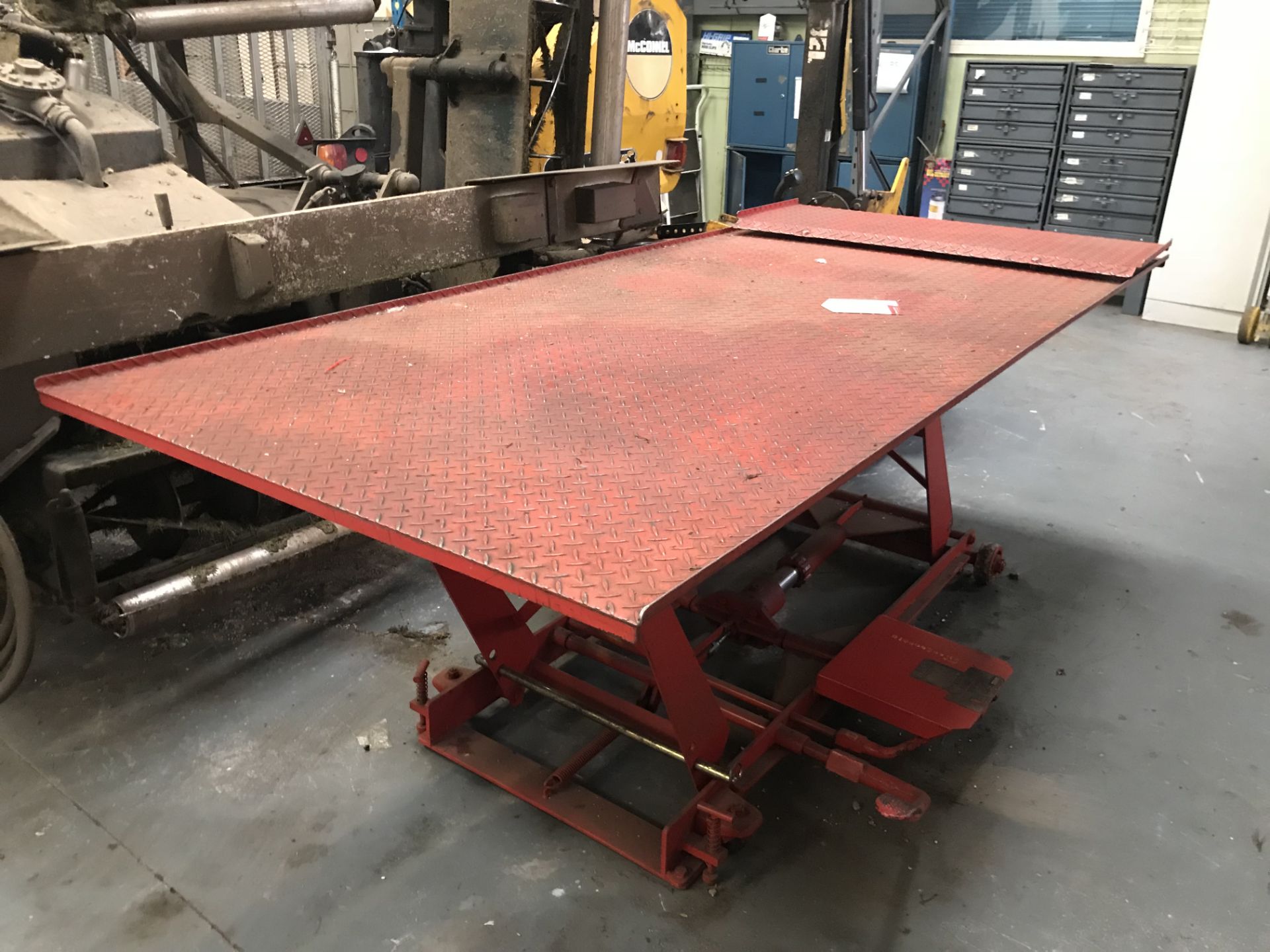 Sealey TNT 400 Mobile Hydraulic Lift Table w/ Ramp