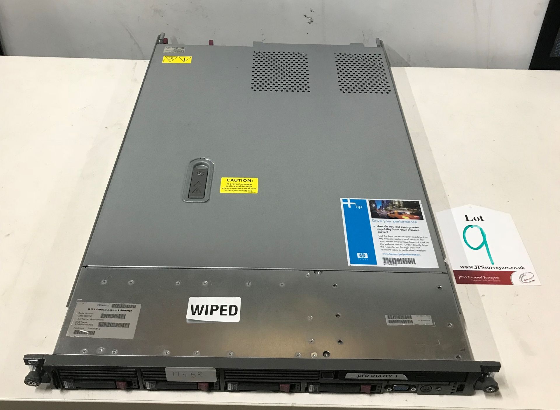 HP Proliant Server Unit with 4 x 72GB HDD