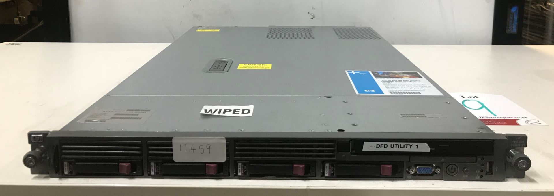 HP Proliant Server Unit with 4 x 72GB HDD - Image 3 of 8