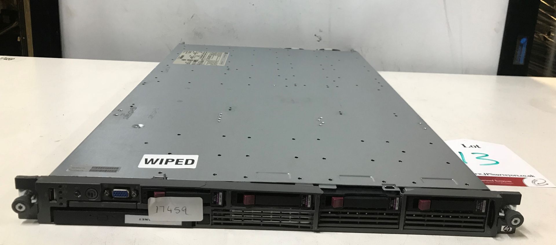 HP Proliant Server Unit with 4 x 72GB HDD - Image 2 of 4