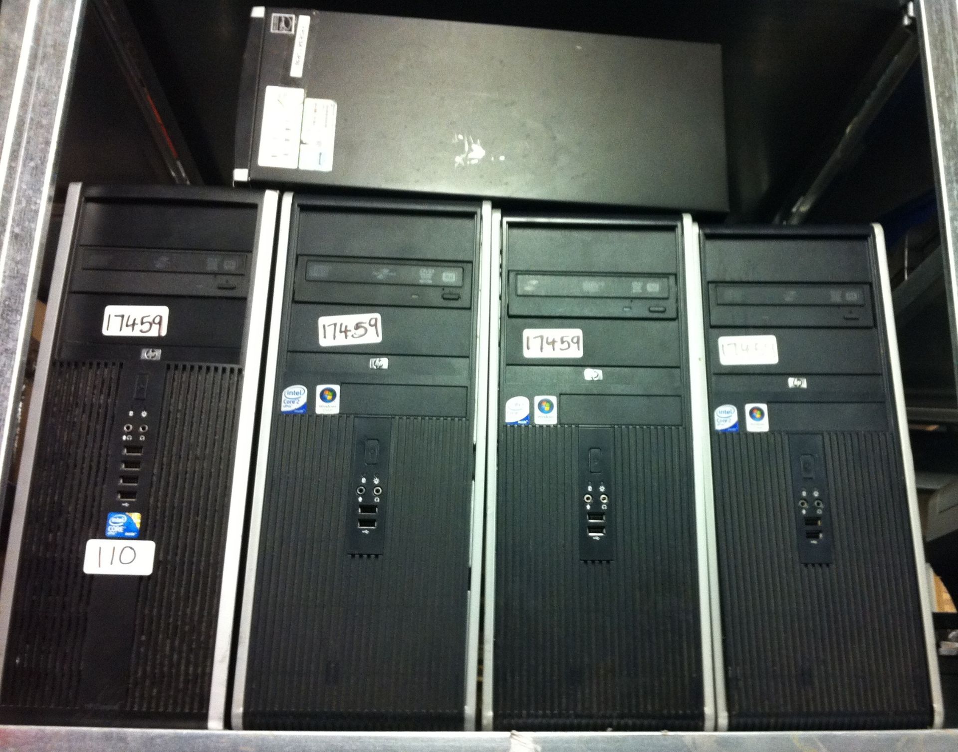 5 x HP Desktop PC Towers