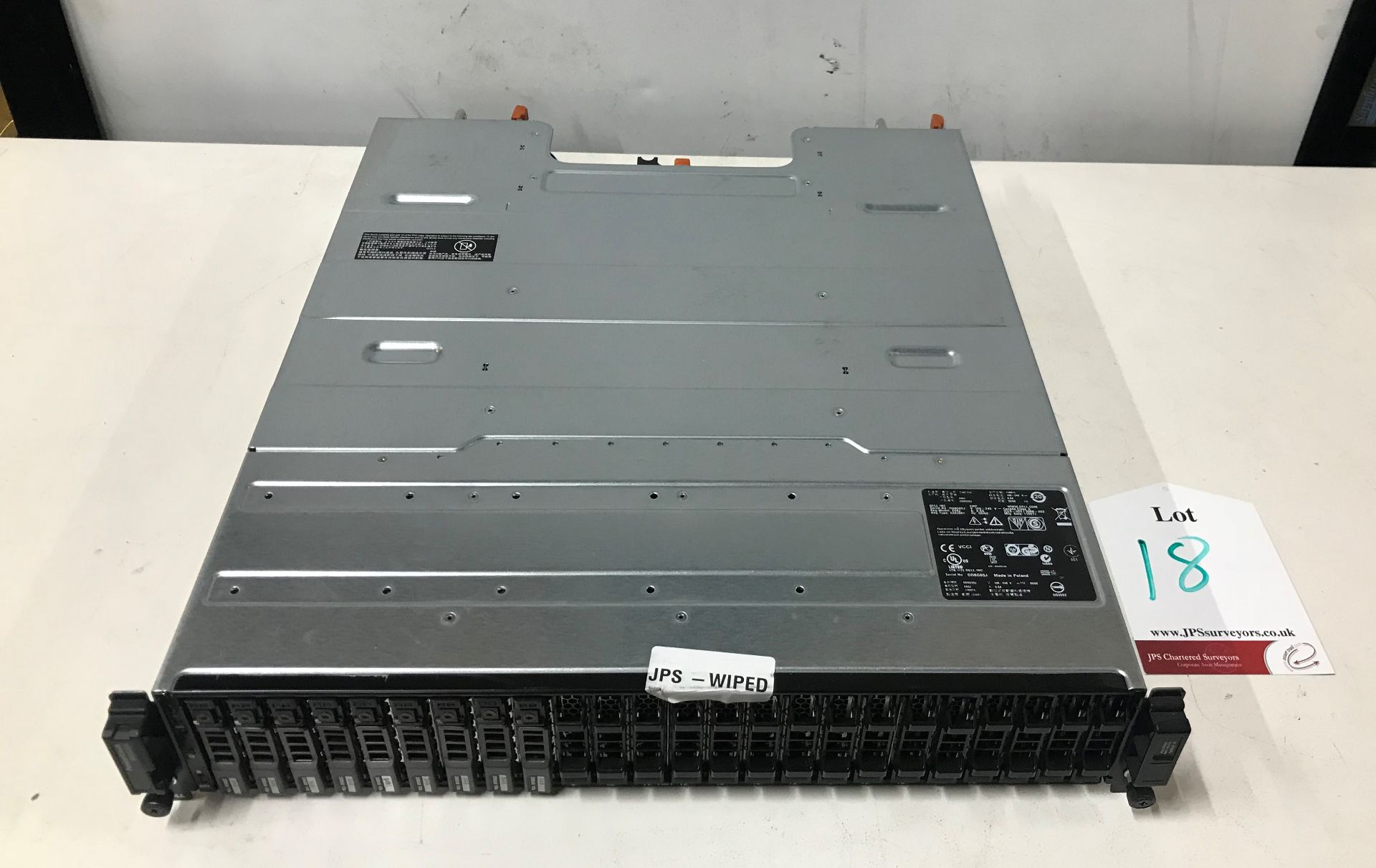 Dell Power Vault Server Unit with 9 x 300GB HDD - Image 2 of 6