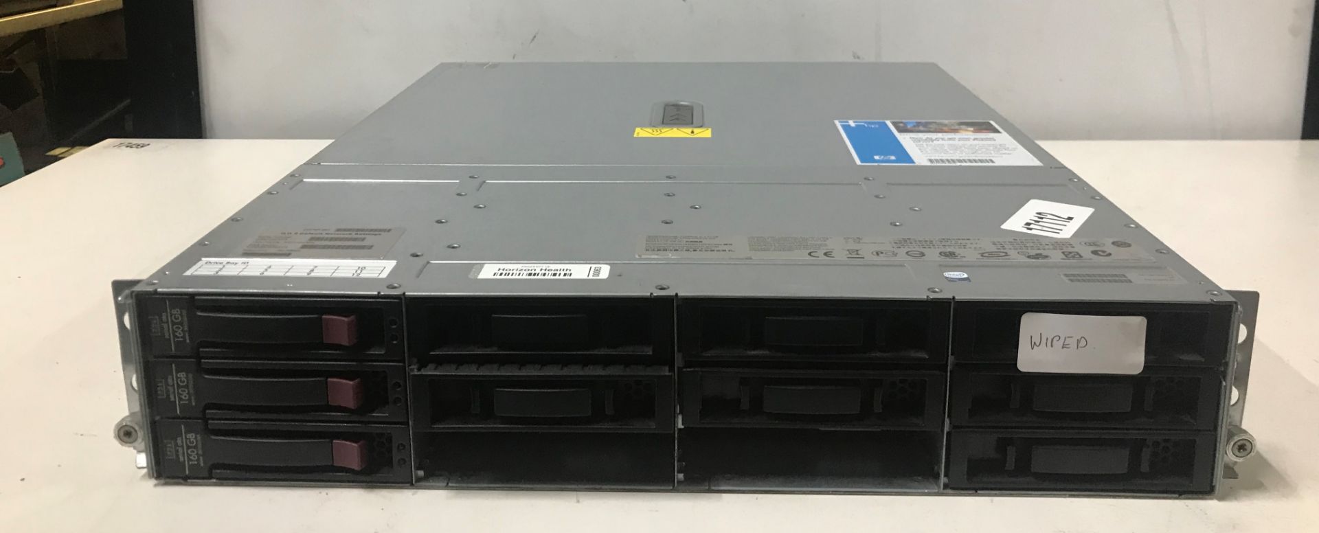 HP Server Unit with 3 x 160GB HDD - Image 3 of 8