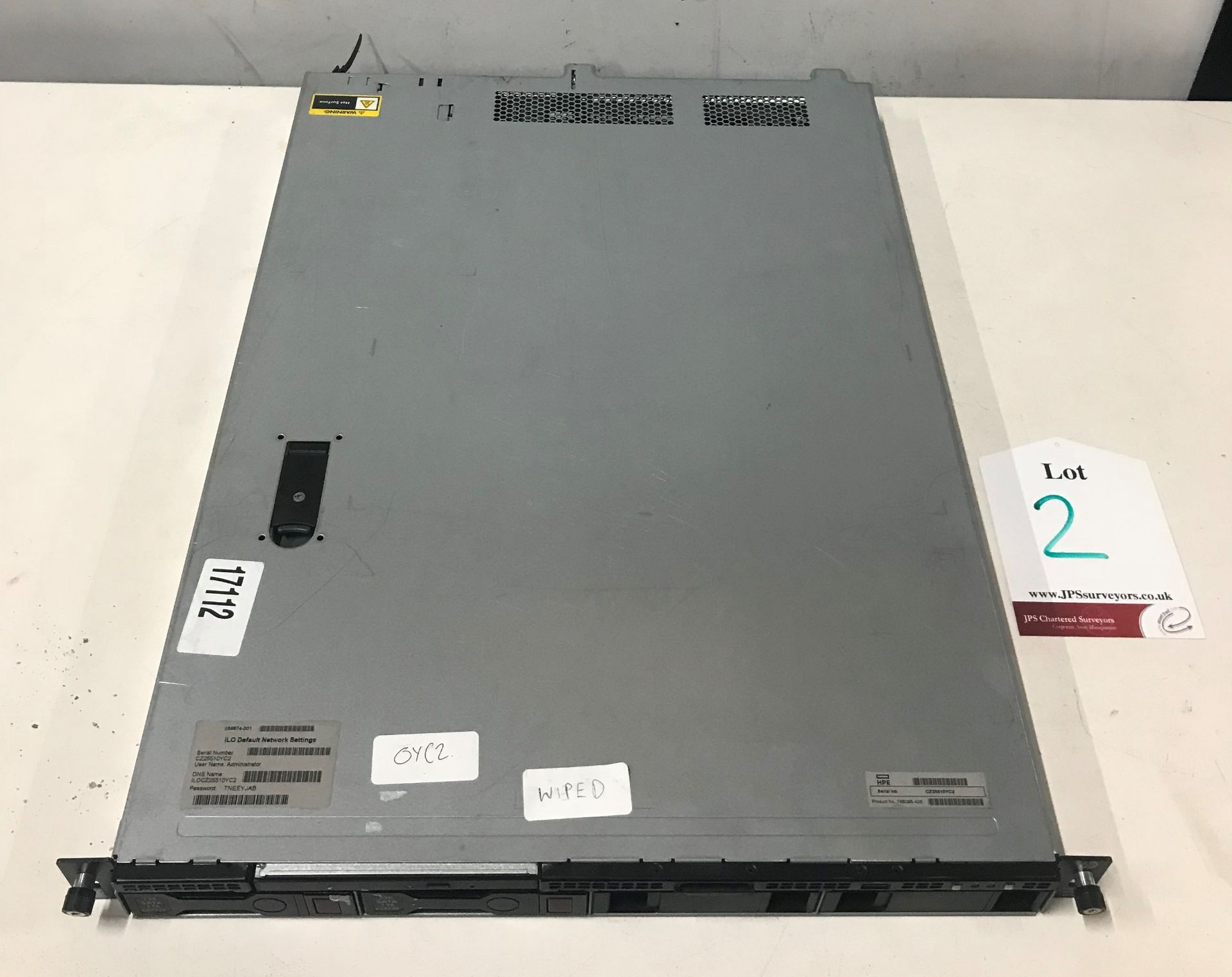 HP Proliant Server Unit with 2 x 1TB HDD