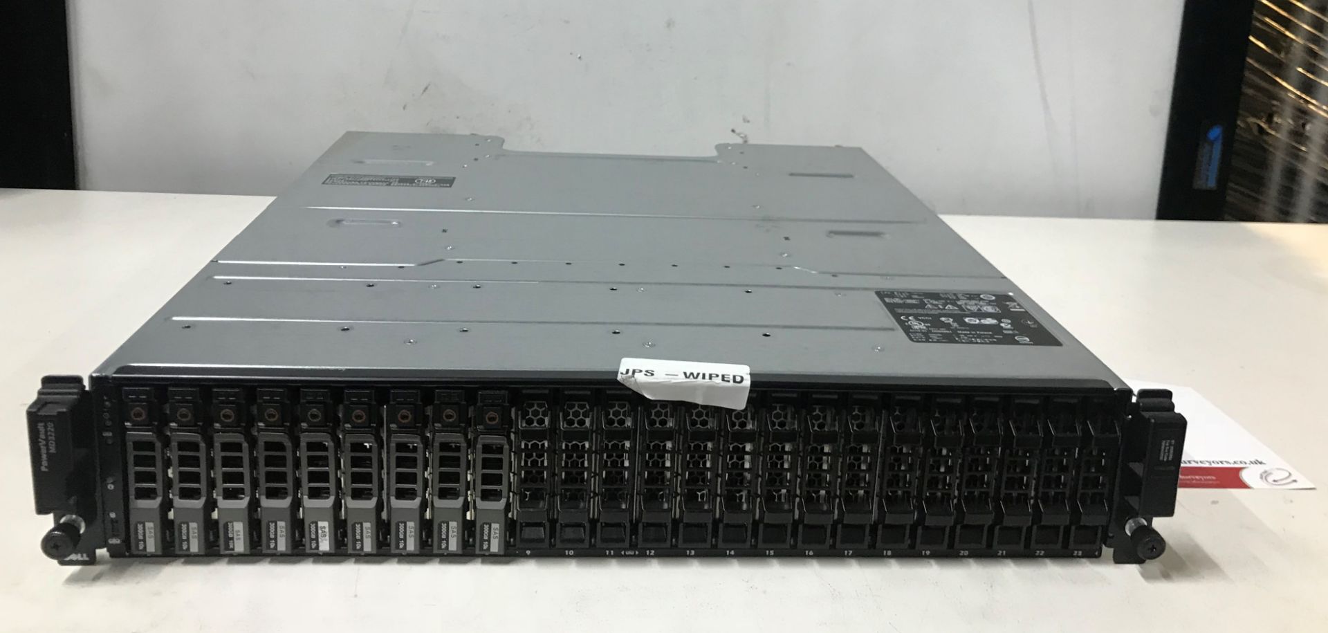 Dell Power Vault Server Unit with 9 x 300GB HDD - Image 4 of 6