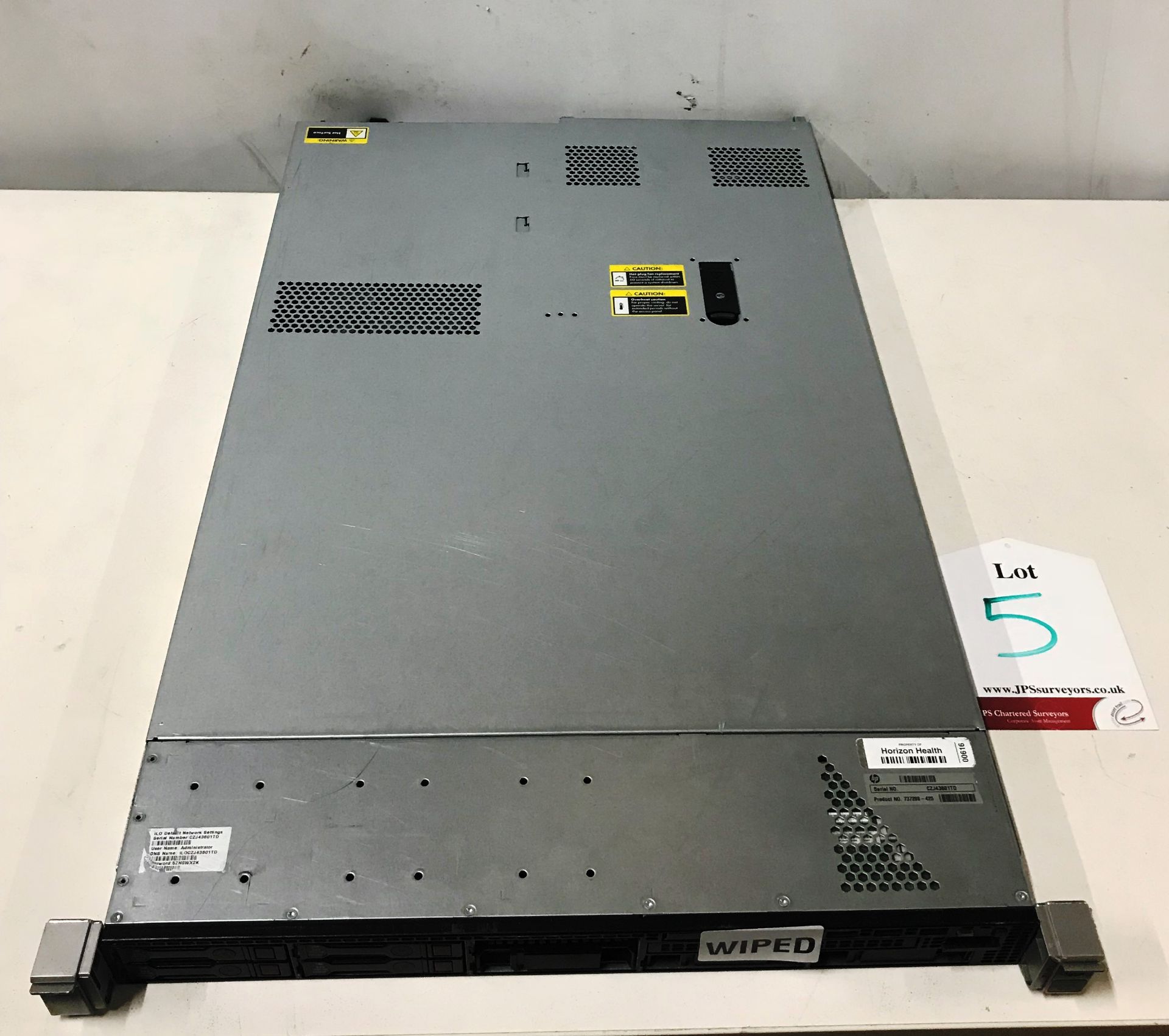 HP Proliant Server Unit with 4 x 300GB HDD - Image 2 of 8