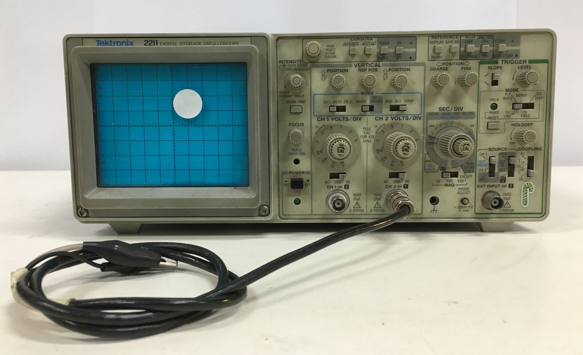 Tektronix 2221 Analog Oscilloscope - Image 2 of 4