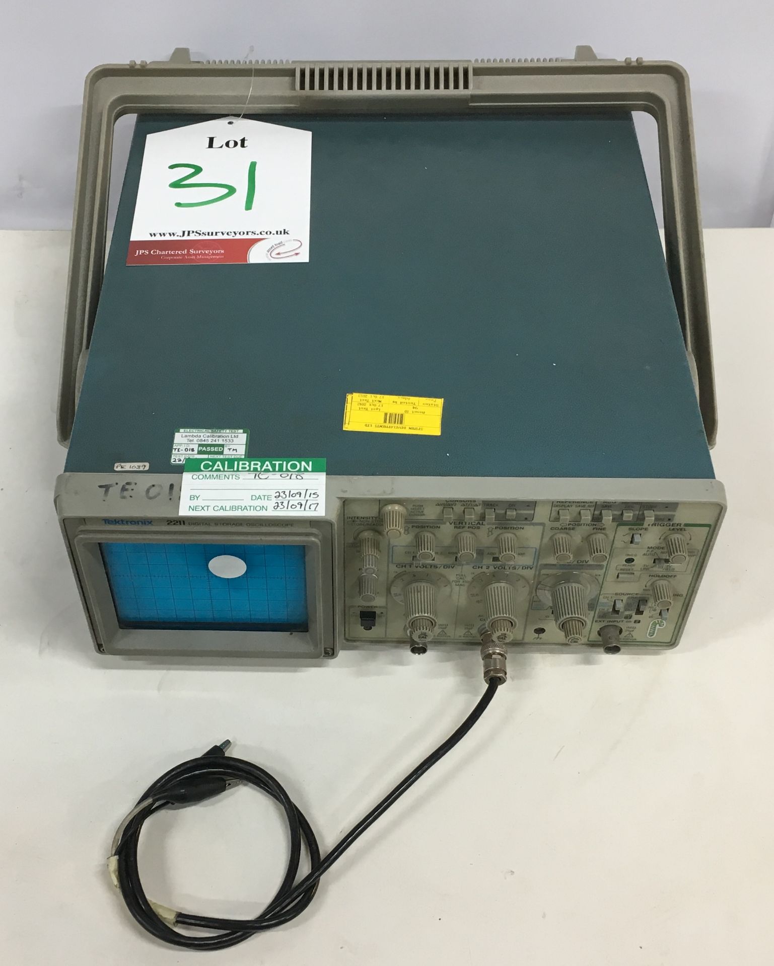 Tektronix 2221 Analog Oscilloscope