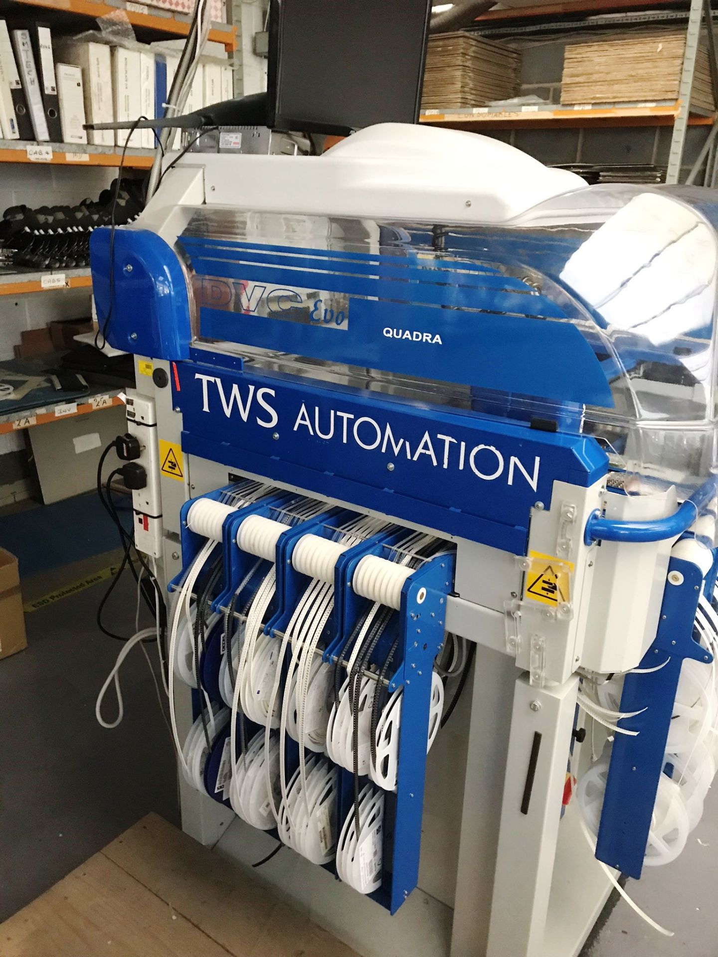 TWS Quadra DV EVO Surface Mount Placement Machine with Feeders | YOM: 2013 (ITEM LOCATED IN BLACKPOO - Image 2 of 4