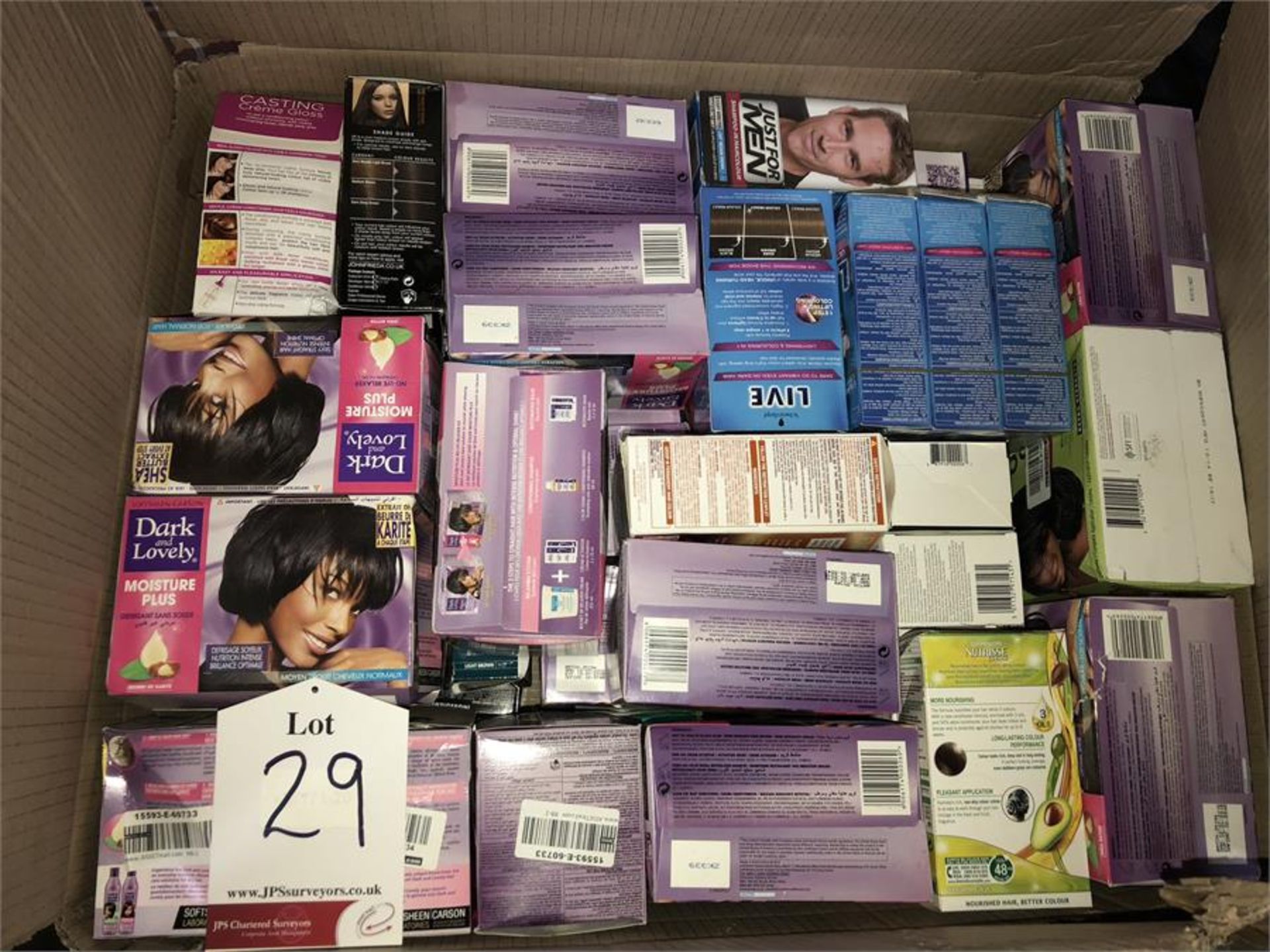 175 x Hair Dye Products RRP £775 Retail Store Returns