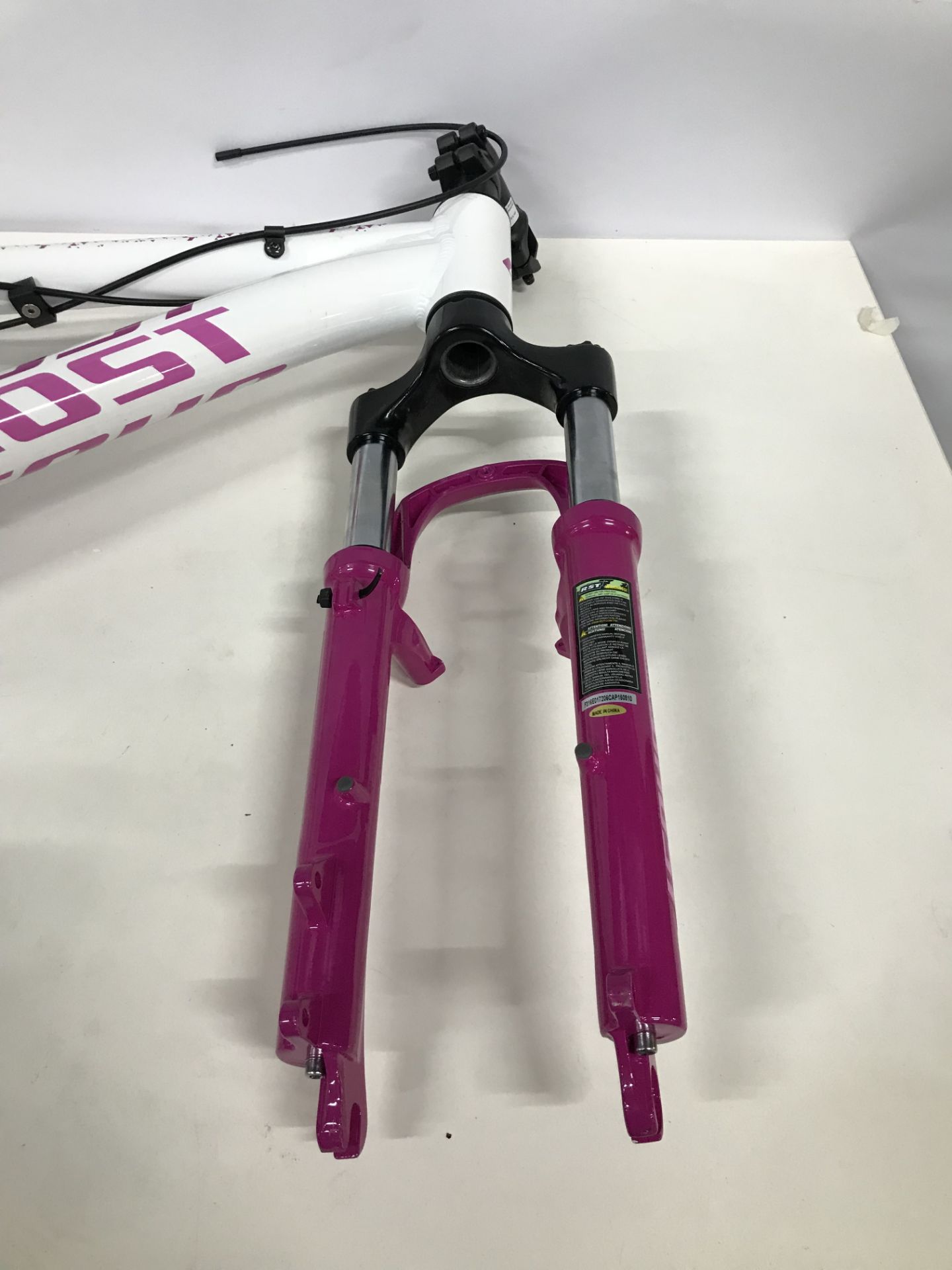 Girls Ghost Powerkid 24 Bike Frame - Purple/Pink - Image 3 of 6