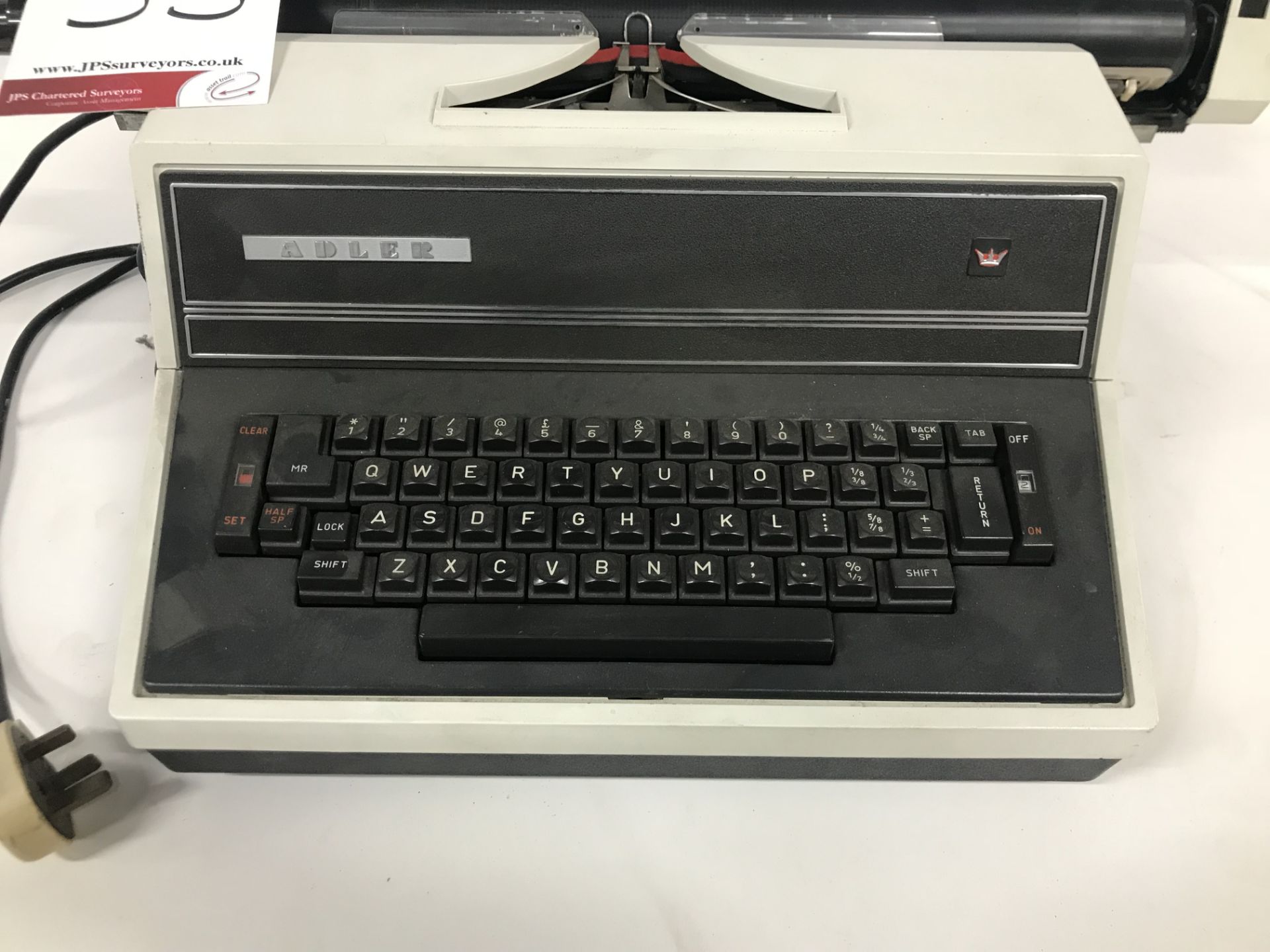 Adler Electric Typewriter - Image 2 of 4