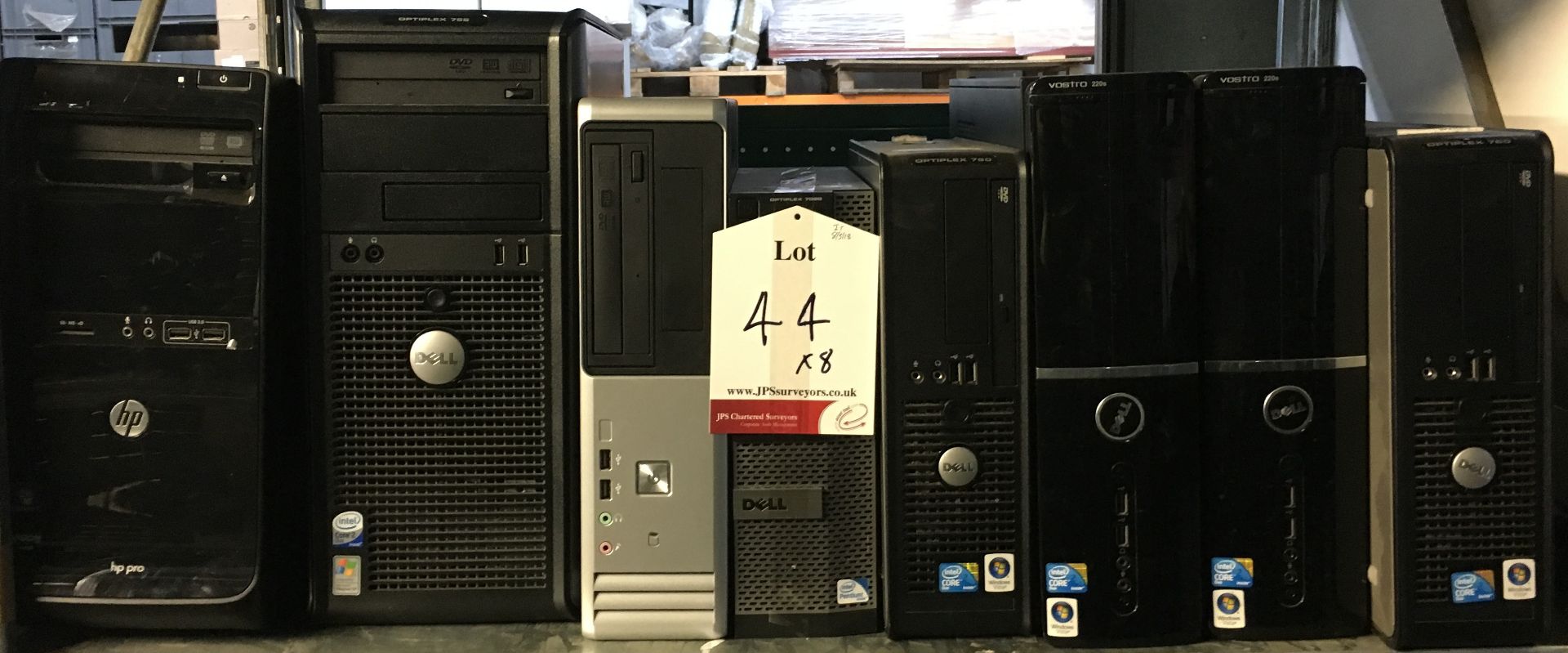 8 x Desktop PC Towers. See description.