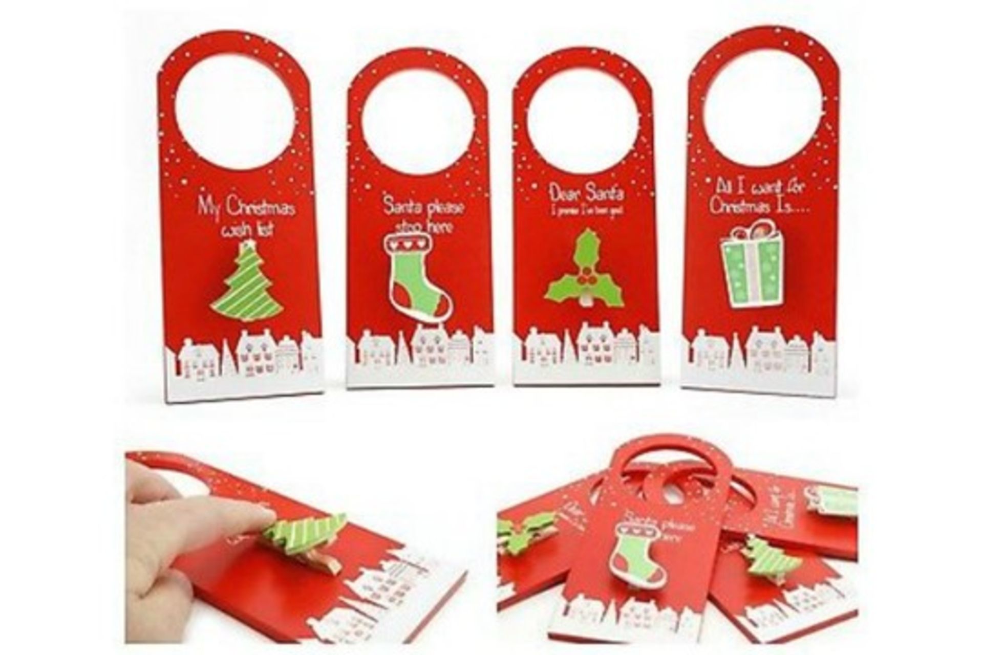 80 x Door hanger wish list