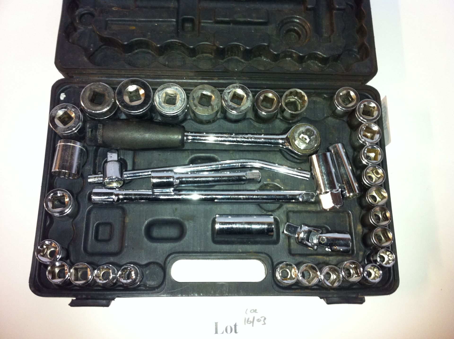 Draper socket wrench kit with case - Image 2 of 2