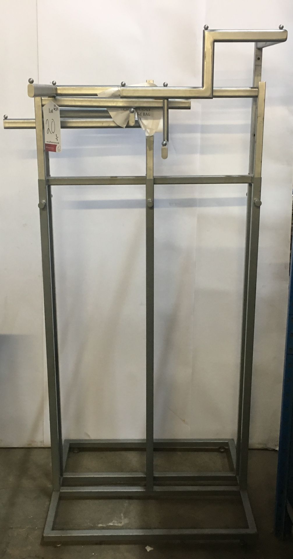 2 x Adjustable Clothing Rails