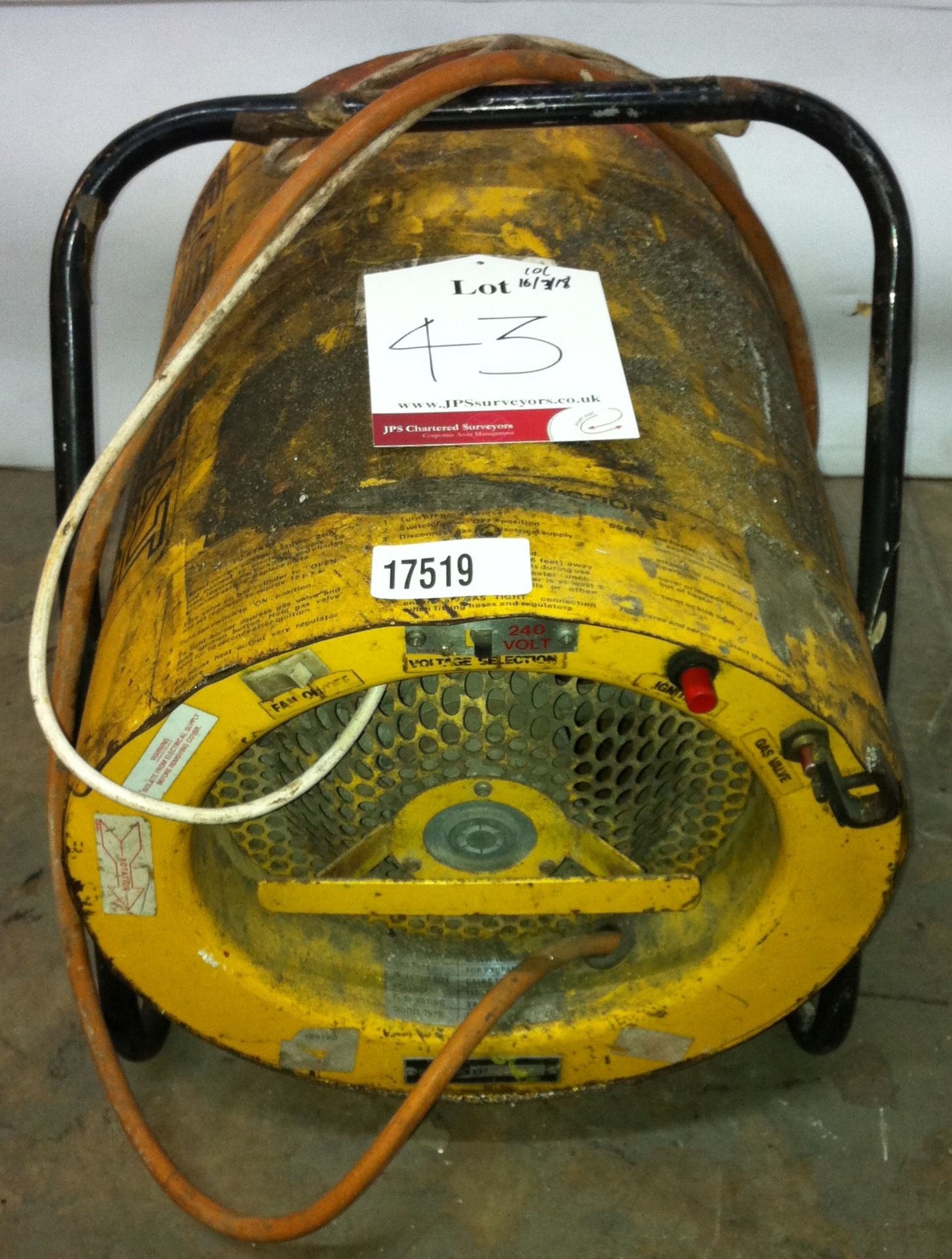 Easi Heat heater (propane only) - Image 2 of 3