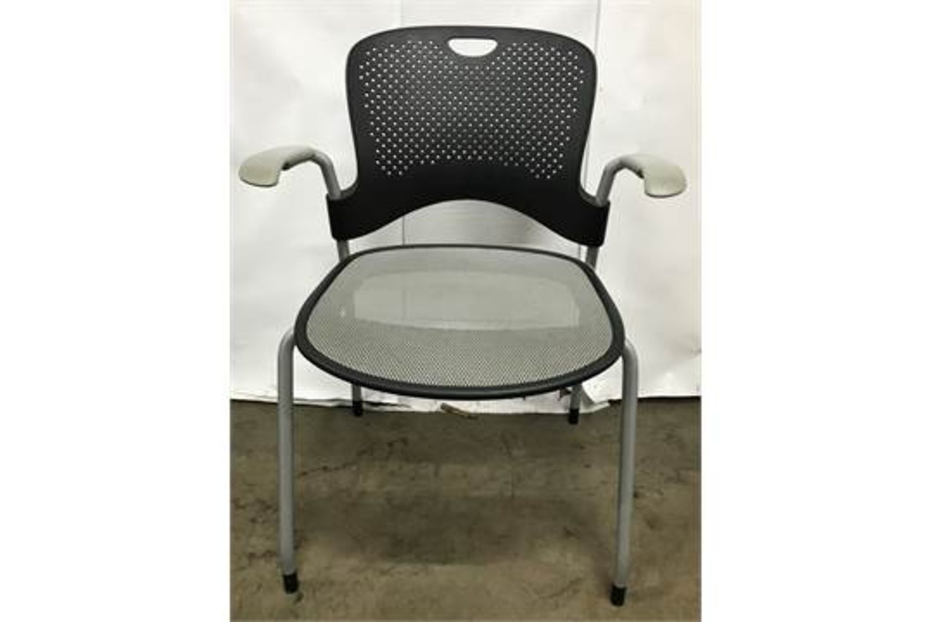 5 x Plastic stackable chairs