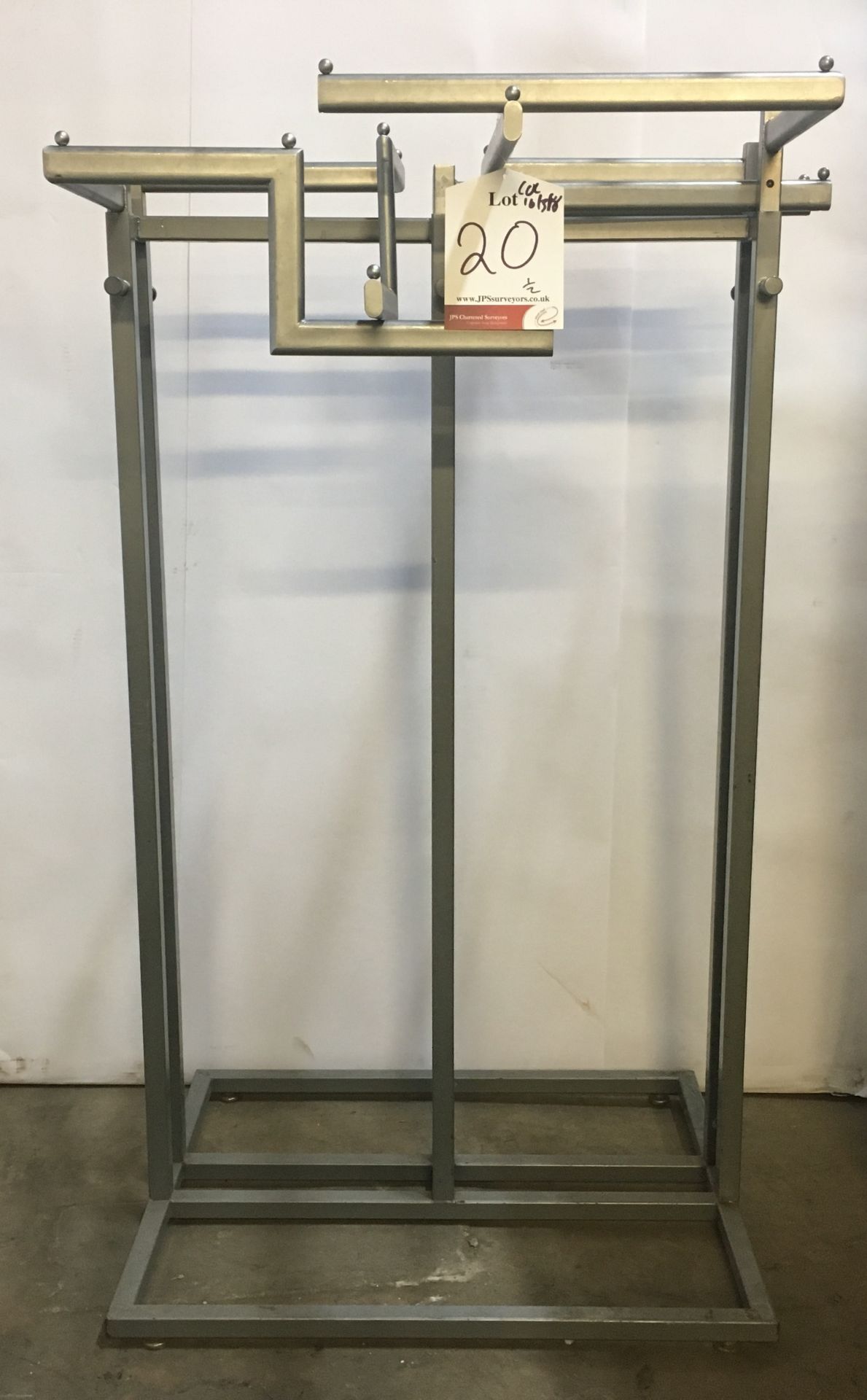 2 x Adjustable Clothing Rails - Image 2 of 2