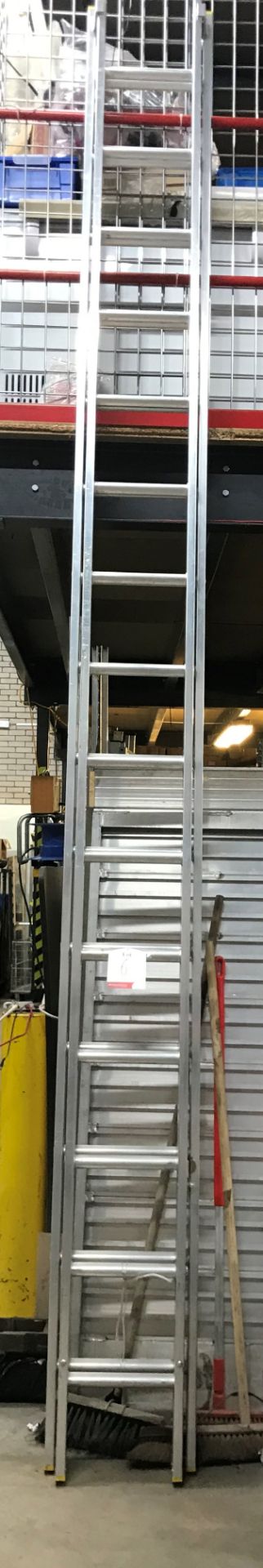 Lyte 2 Section Aluminum Extendable Ladder