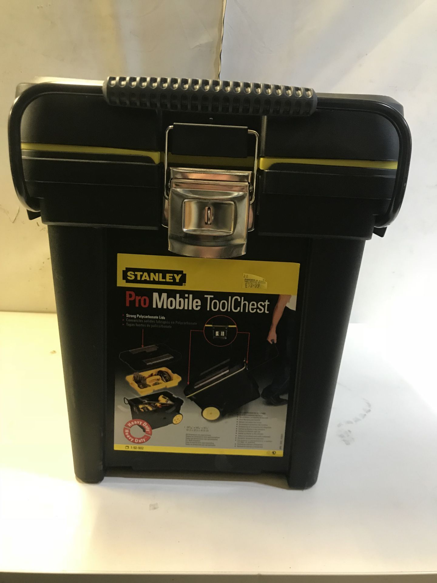 Stanley Pro Mobile Tool Trolley w/ Quantity of Tool Holsters - as per photos - Image 2 of 4
