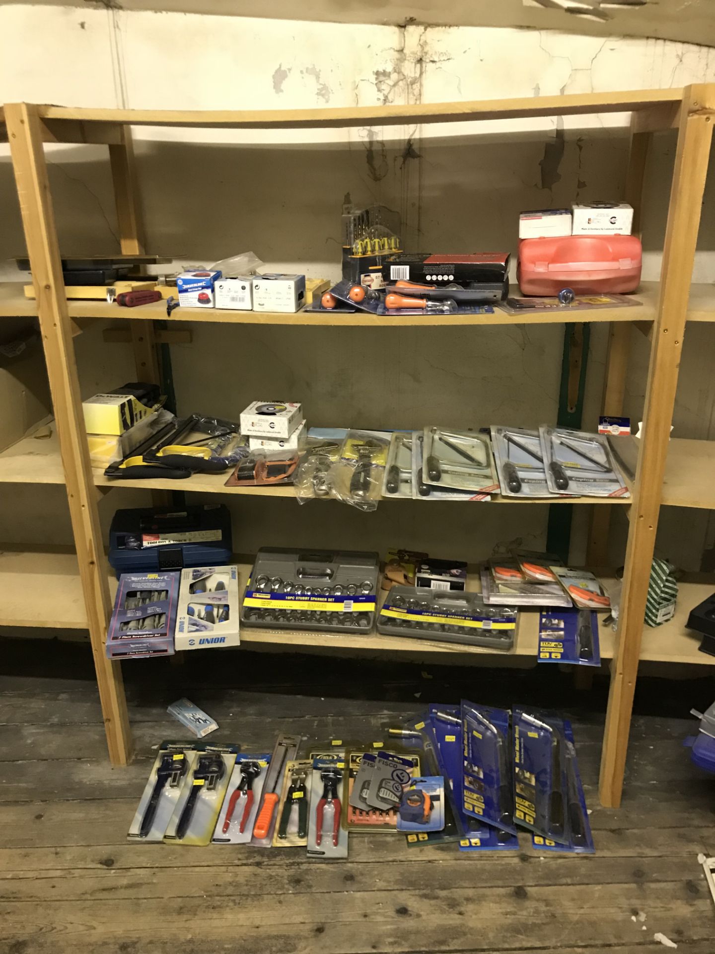 Quantity of Various Hand Tools & Drill Bits as per photos