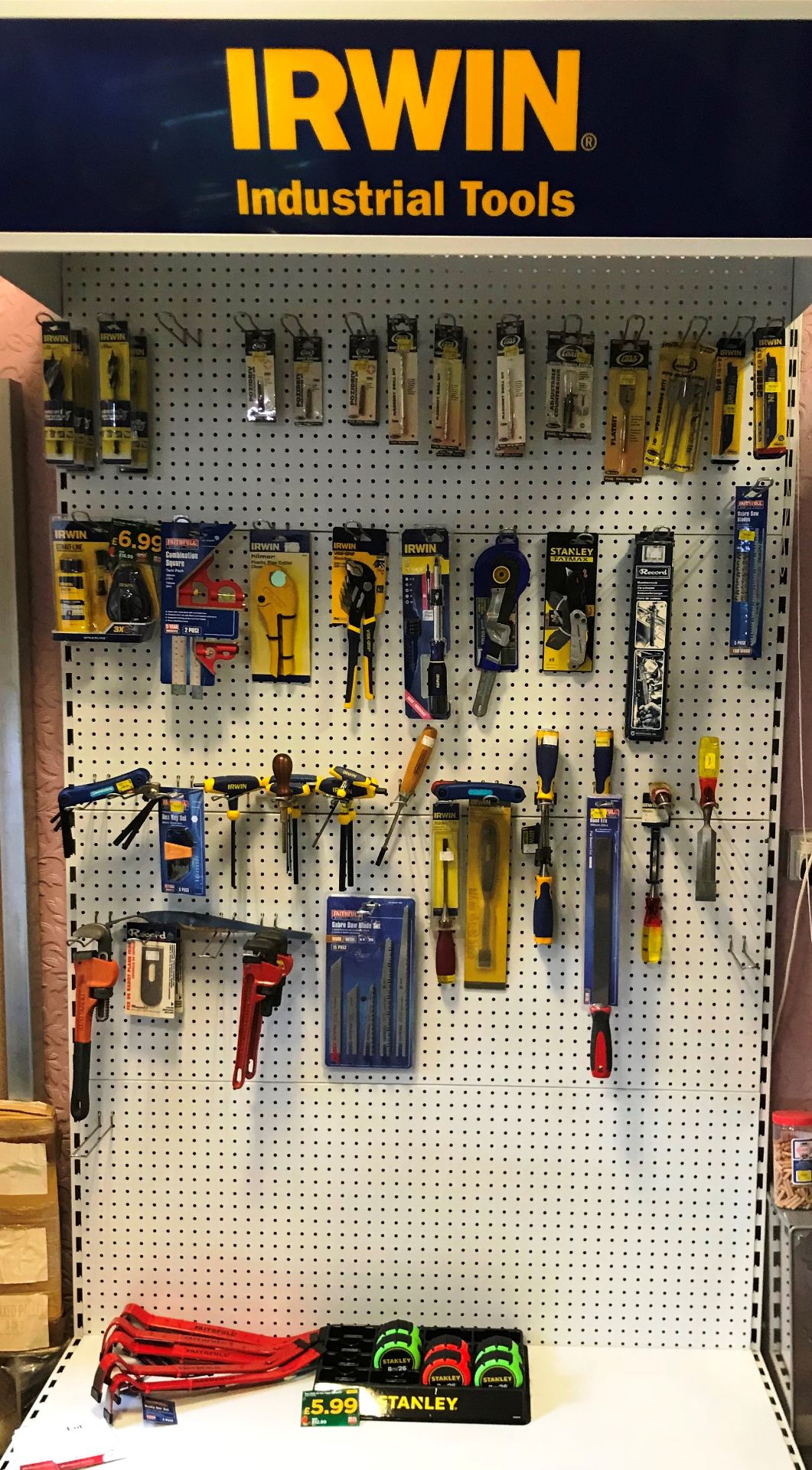 Quantity of Various Hand Tools & Drill Bits as per photos