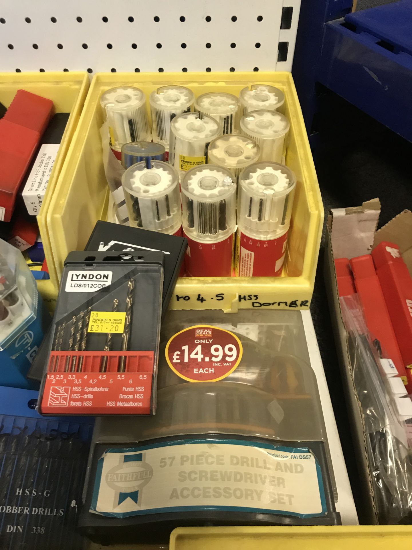 Quantity of Drill Bit sets & thread repair kits as per photos - Various Sizes - Image 7 of 11