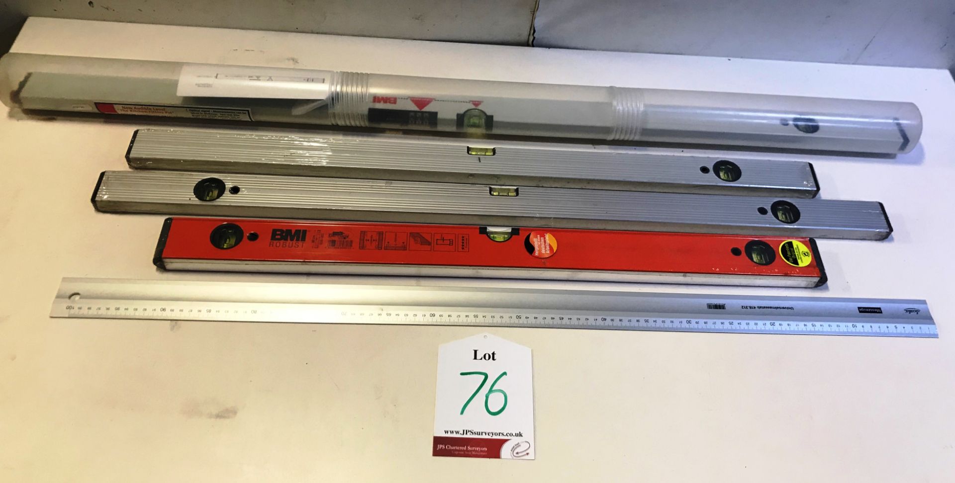 4 x Various Spirit Level Measures - as per photos