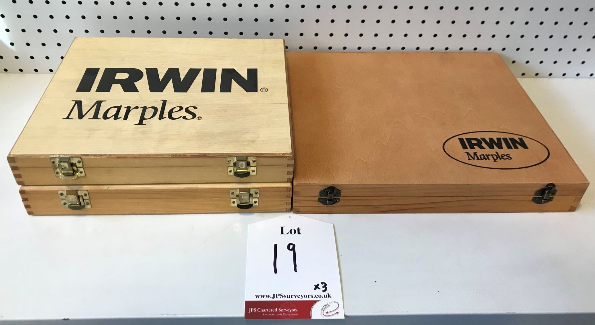 3 x Irwin Marples Chisel Sets (2 x Incomplete)