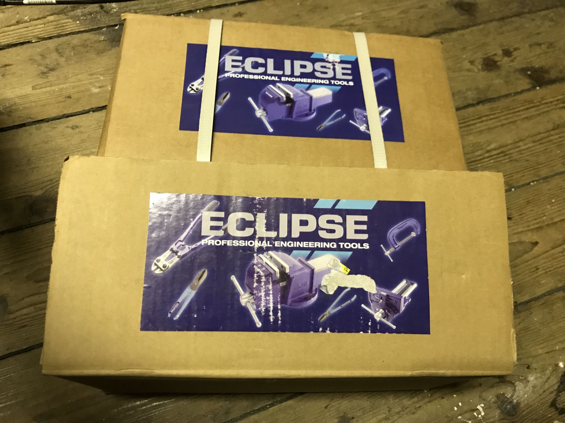 2 x Eclipse Mechanical 4" Vices