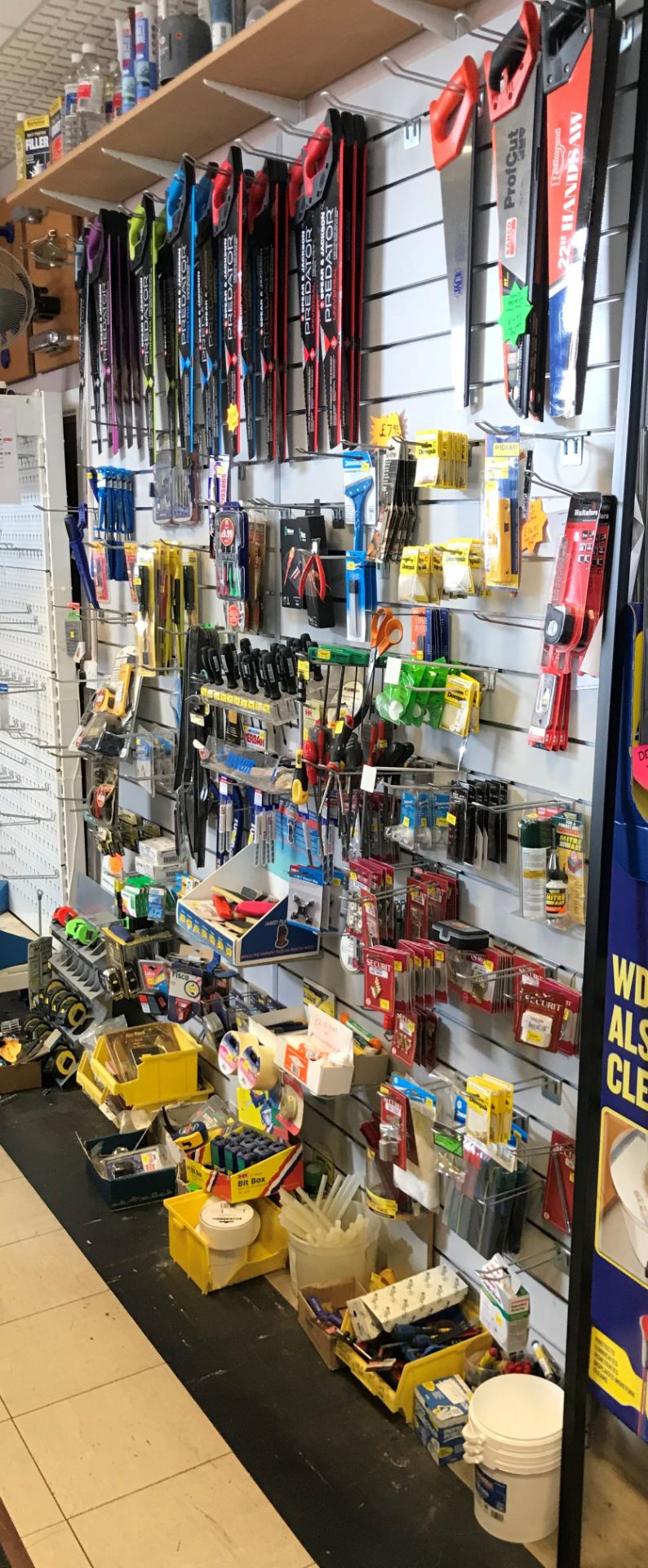 Quantity of Various Hand Tools & Drill Bits as per photos