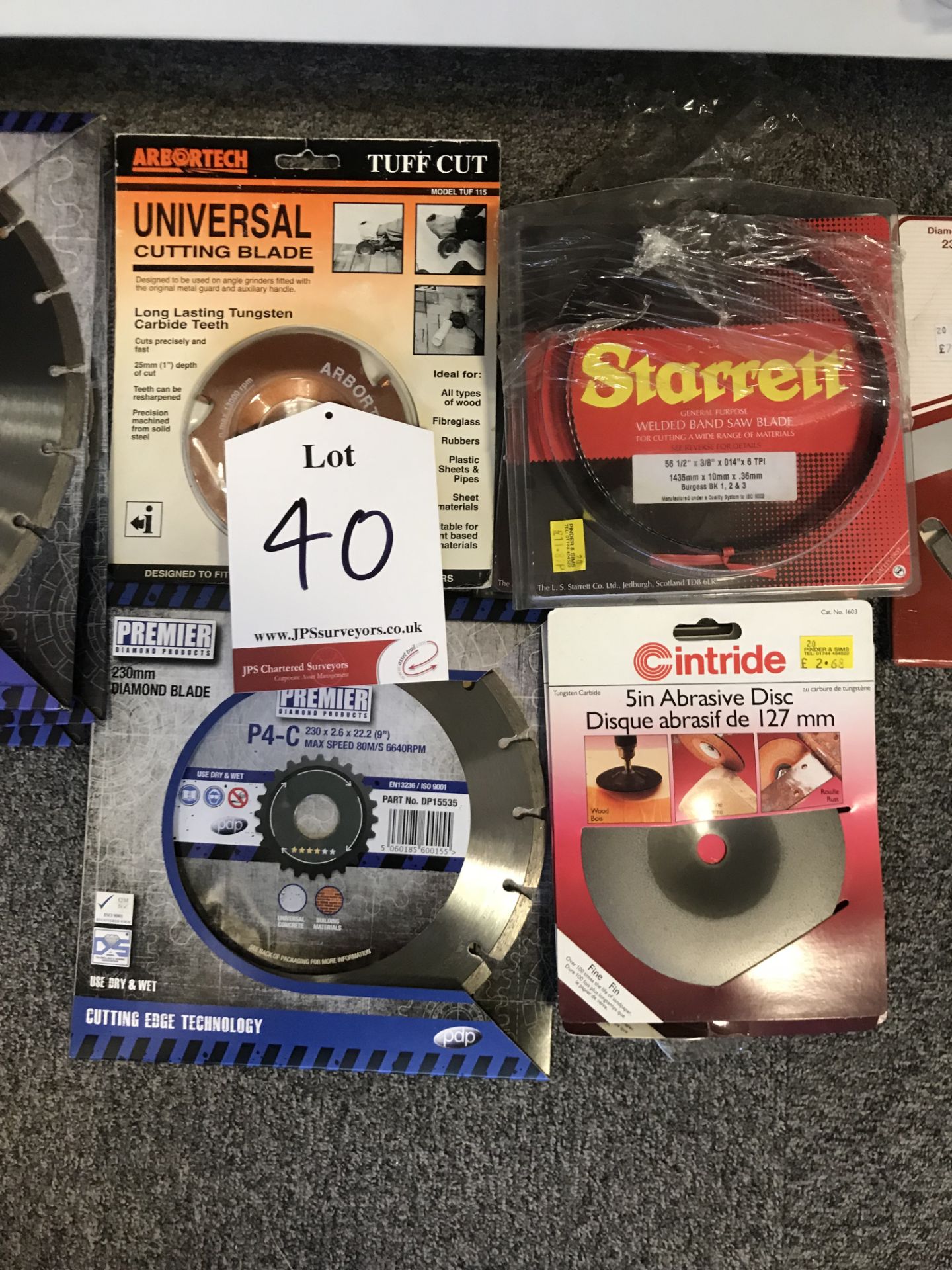 Quantity of Various Cutting Blades - Various Sizes as per photos - Image 8 of 9