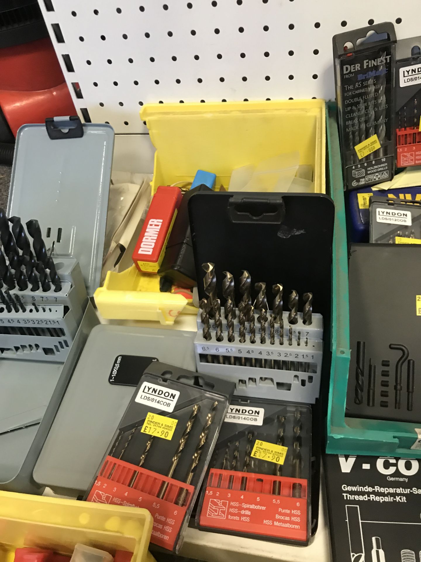 Quantity of Drill Bit sets & thread repair kits as per photos - Various Sizes - Image 10 of 11