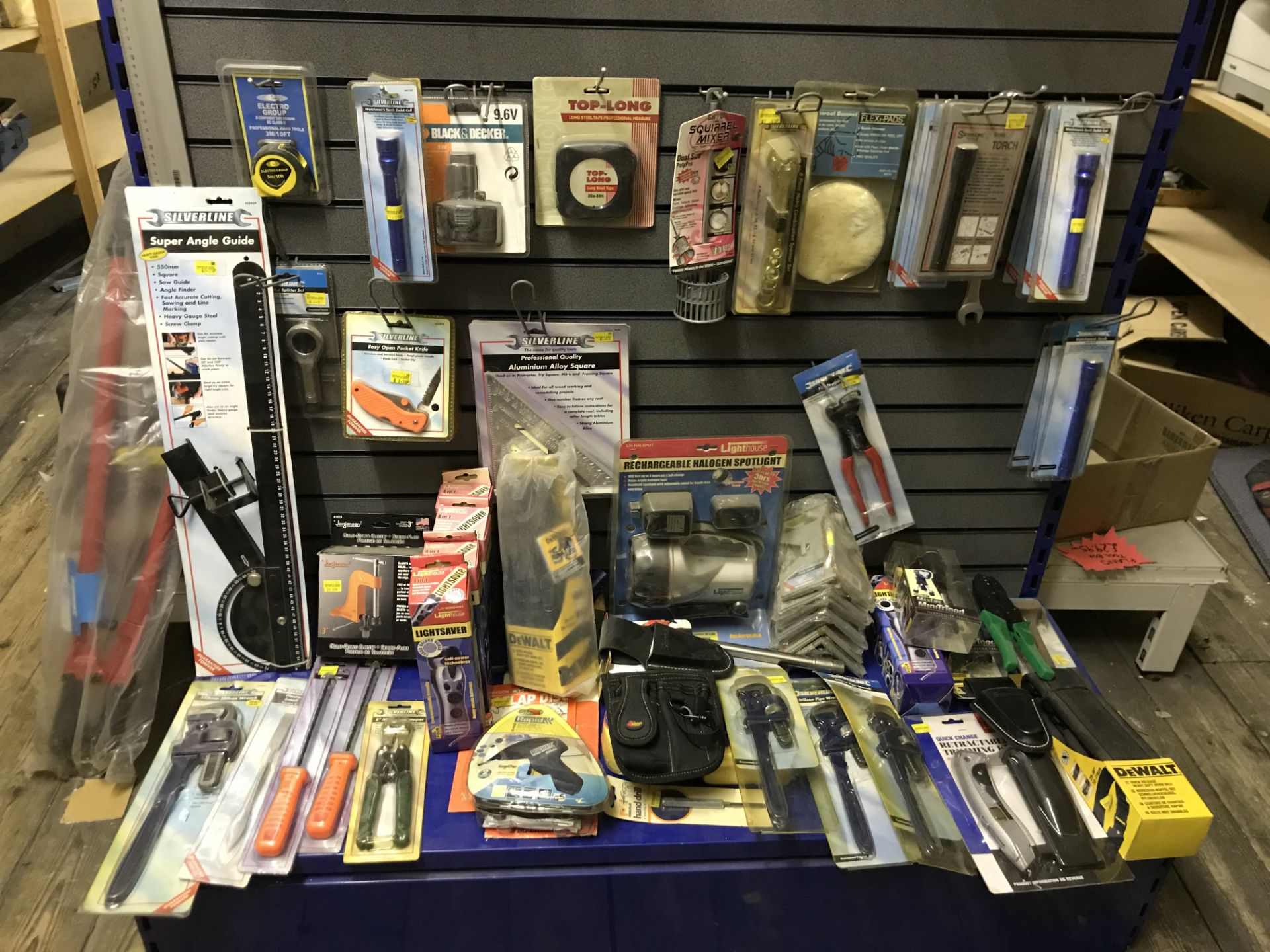 Quantity of Various Hand Tools & Accessories as per photos