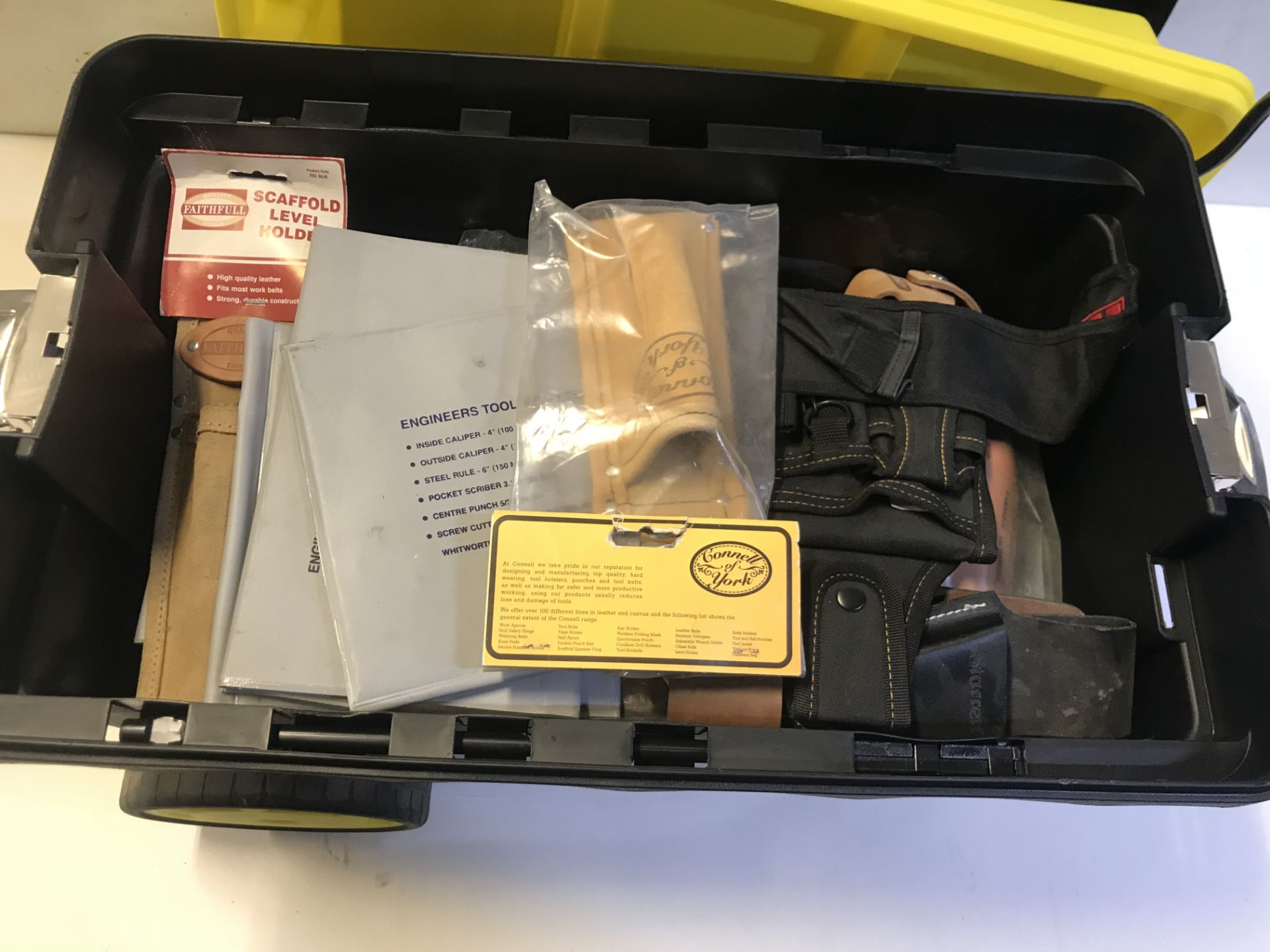 Stanley Pro Mobile Tool Trolley w/ Quantity of Tool Holsters - as per photos - Image 3 of 4
