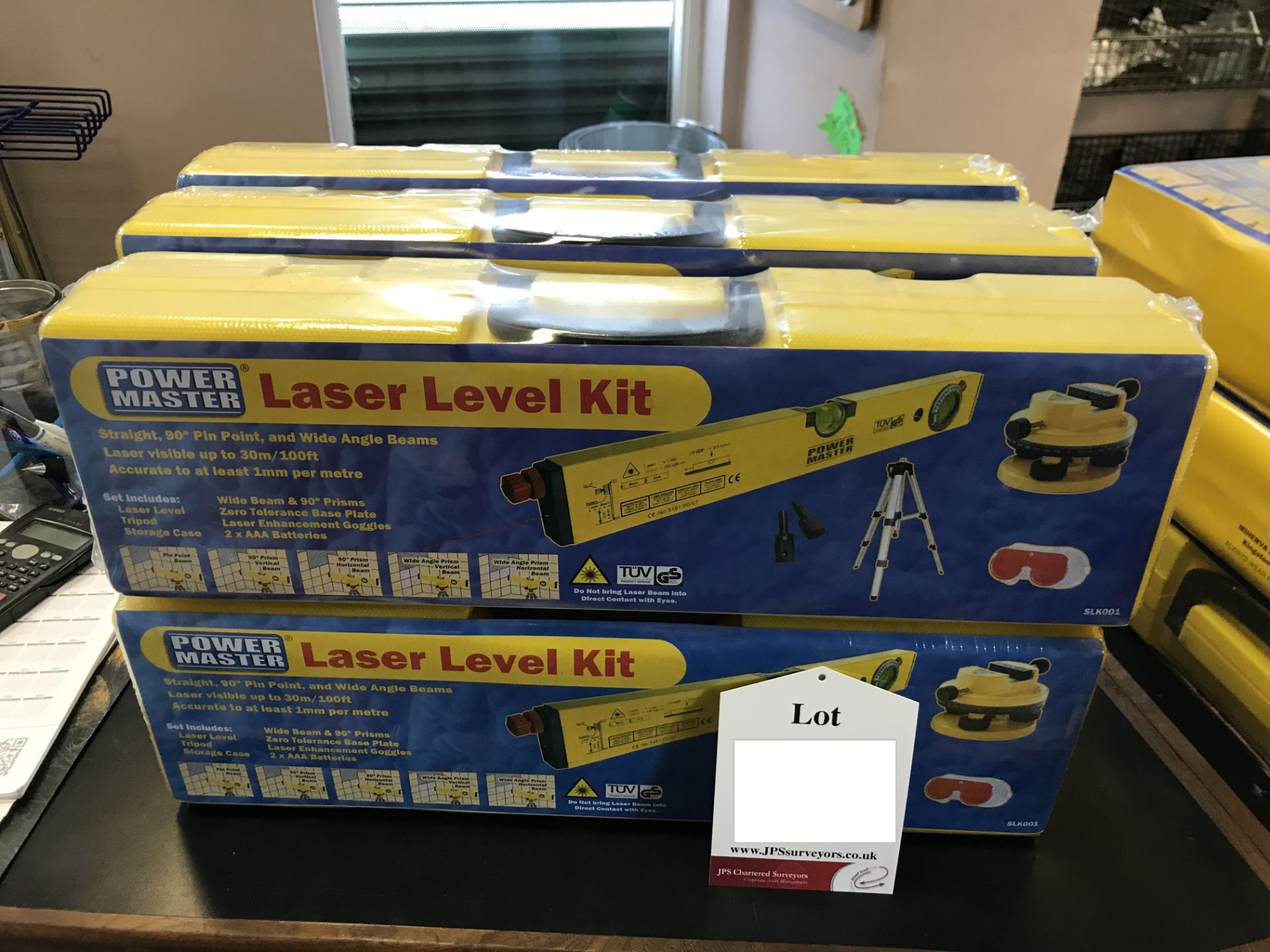 6 x Powermaster SLK001 Laser Level Kits