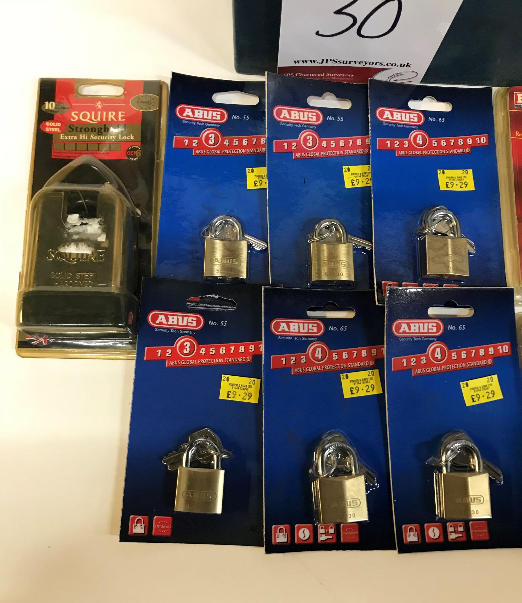 Quantity of Padlocks as per photos - Various Designs & Sizes - Bild 3 aus 6