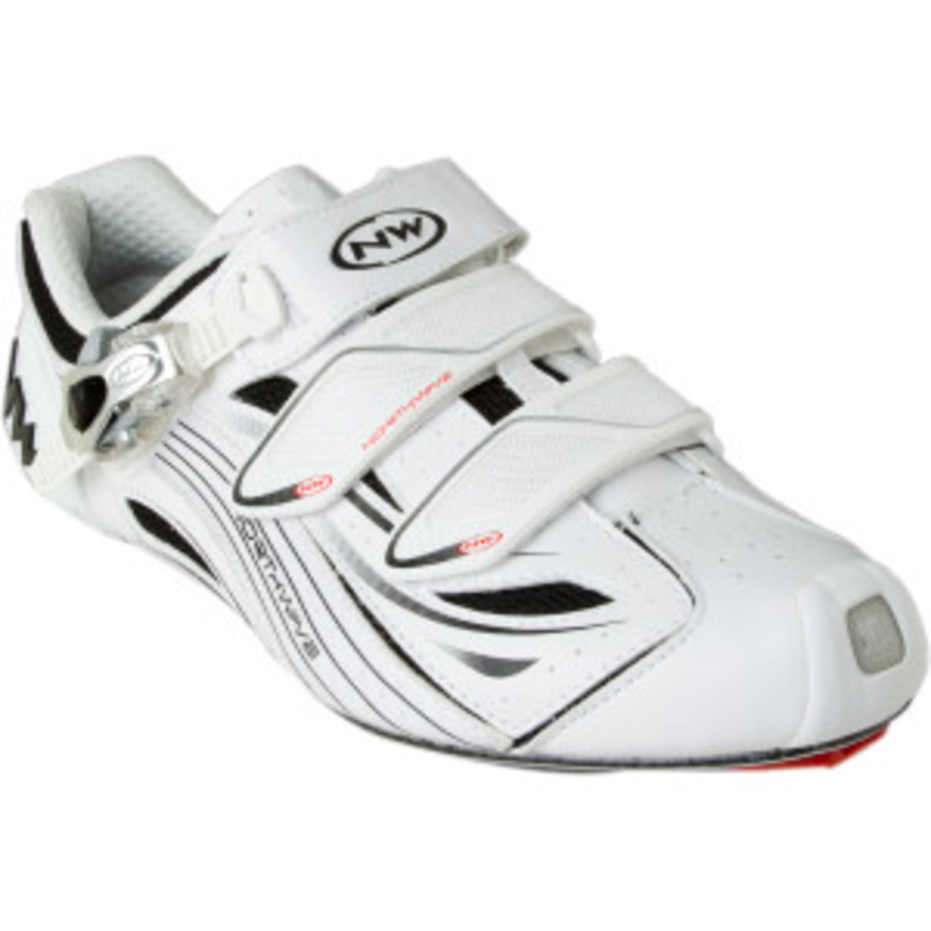 NorthWave Typhoon Evo SBS White Cycling Shoes UK7.5 RRP £164.99
