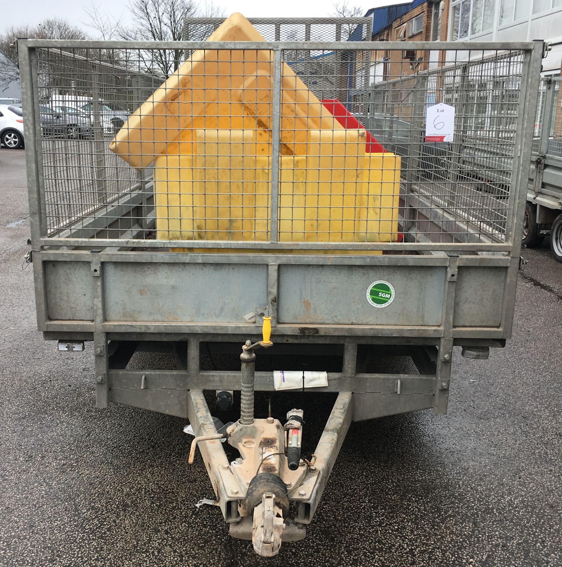 Indespension FTL35166DS 3500kg Twin-Axle Flatbed Trailer | YOM: 2007 - Image 2 of 5
