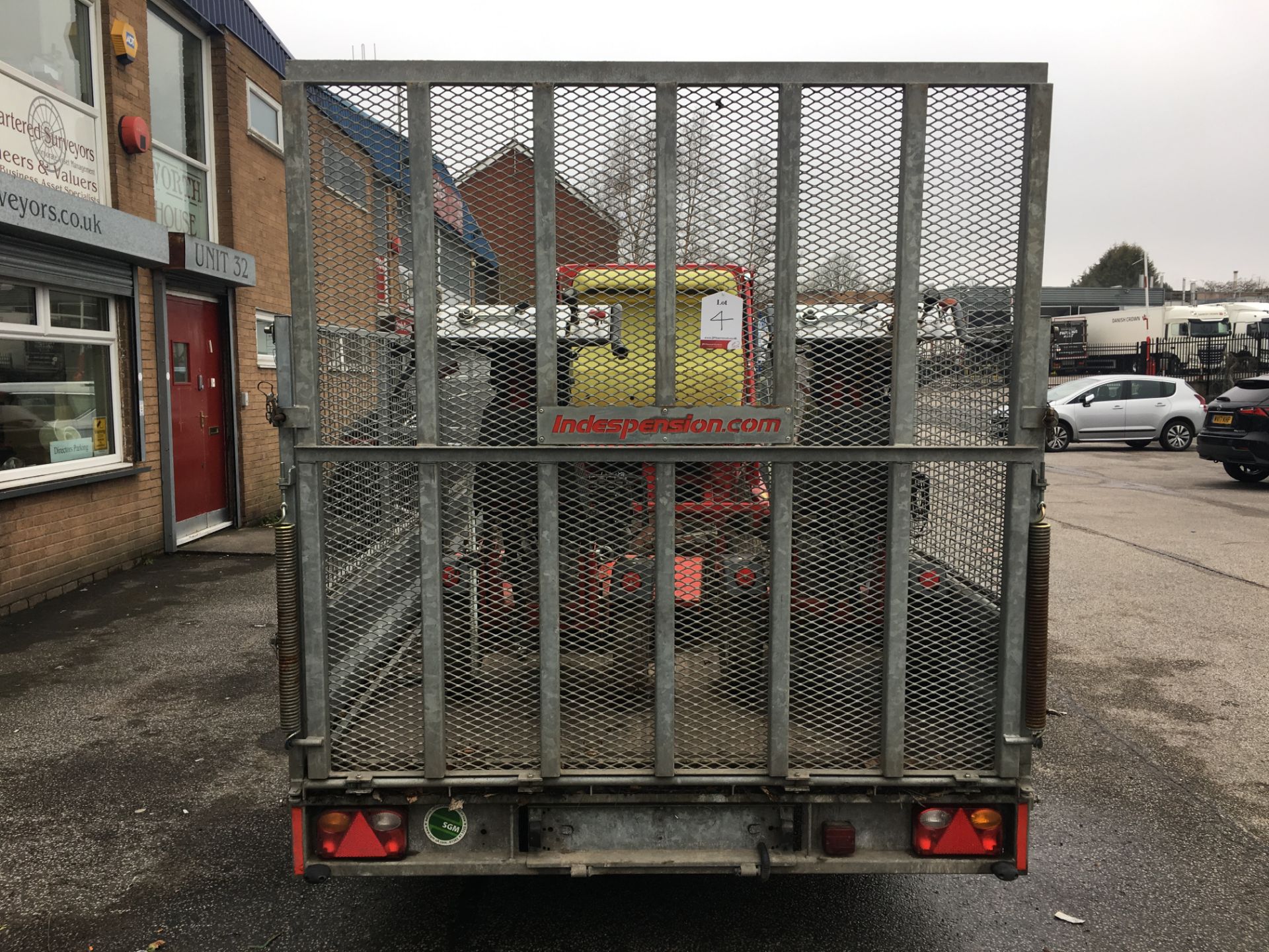 Indespension FTL35166DS 3500kg Twin-Axle Flatbed Trailer | YOM: 2007 - Image 3 of 5