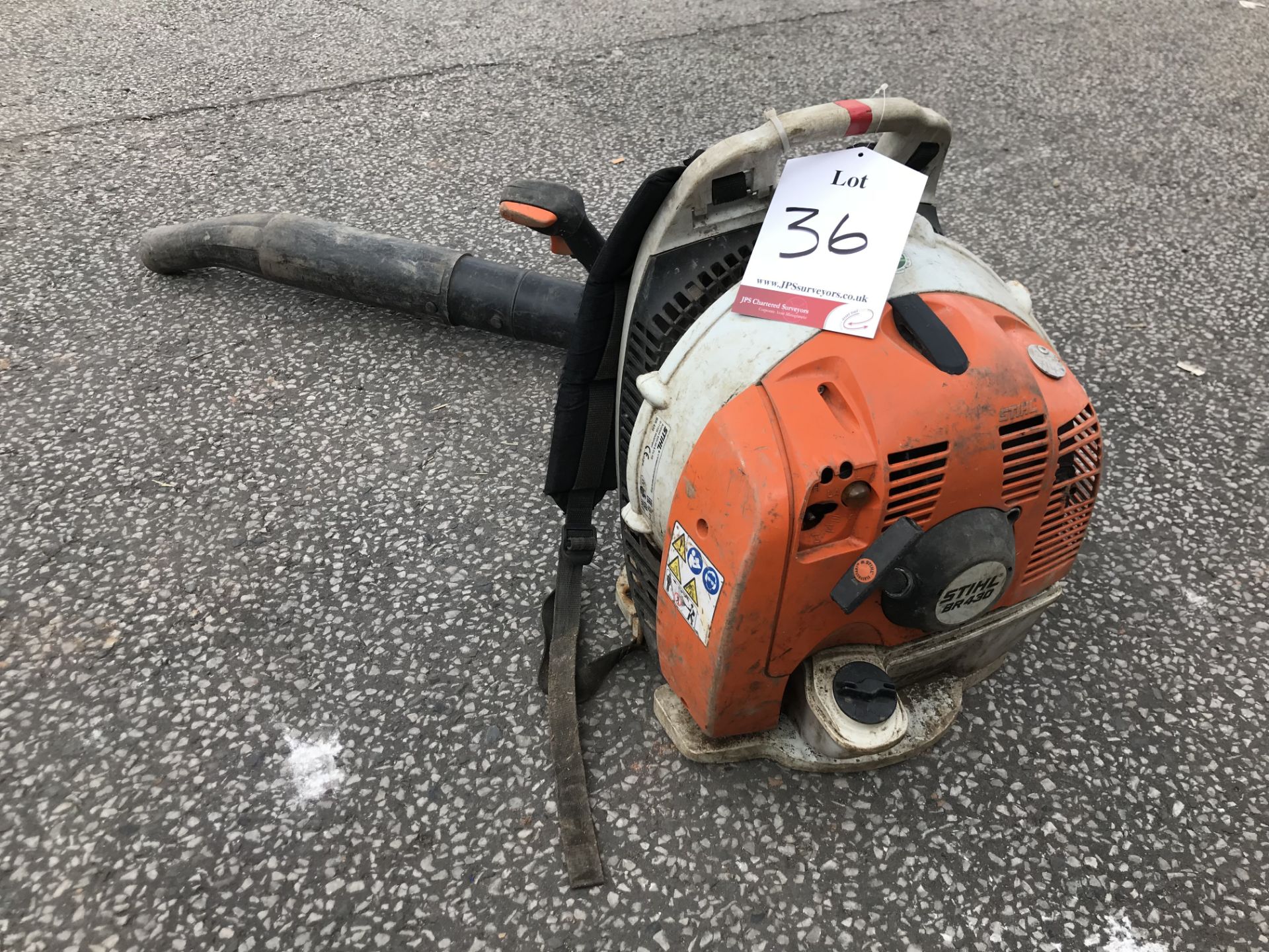 Stihl BR430 Backpack Leaf-Blower | YOM: 2015