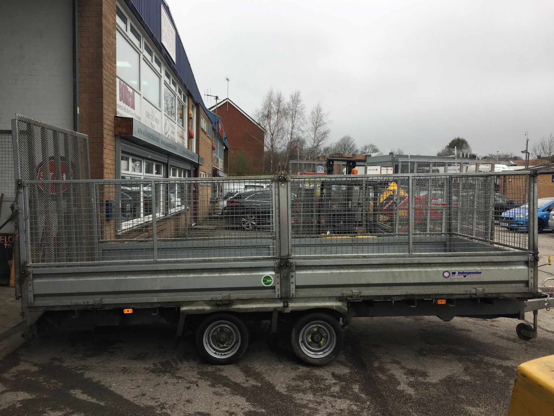 Indespension FTL35166DS 3500kg Twin-Axle Flatbed Trailer | YOM: 2007