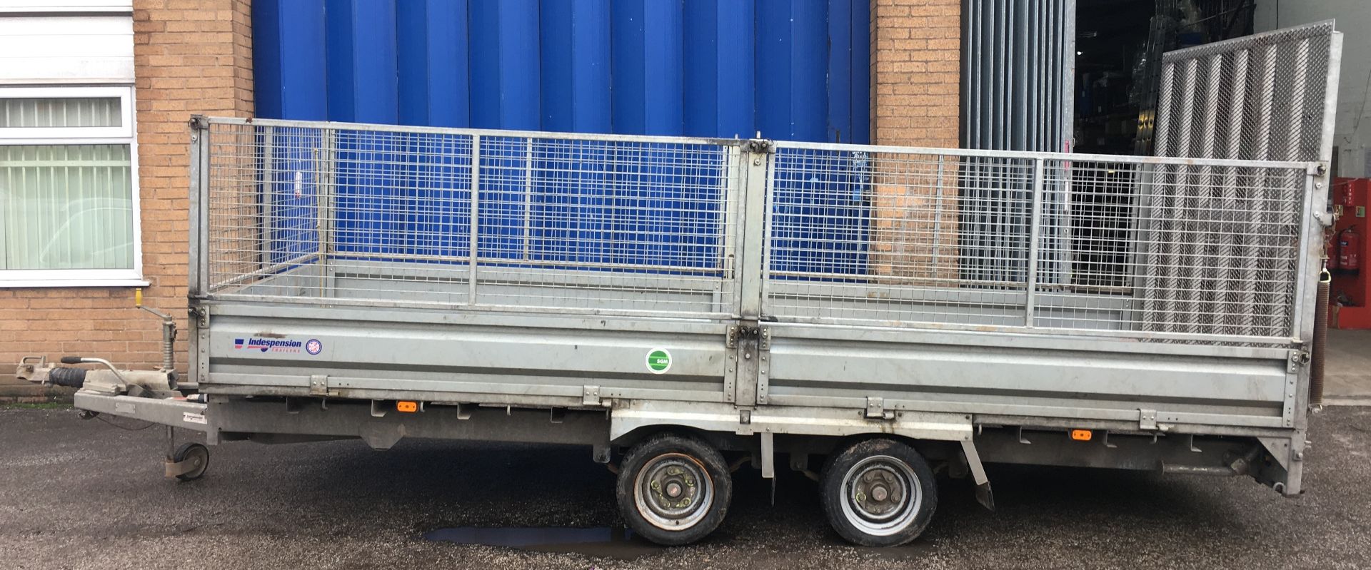 Indespension FTL35166DS 3500kg Twin-Axle Flatbed Trailer | YOM: 2007