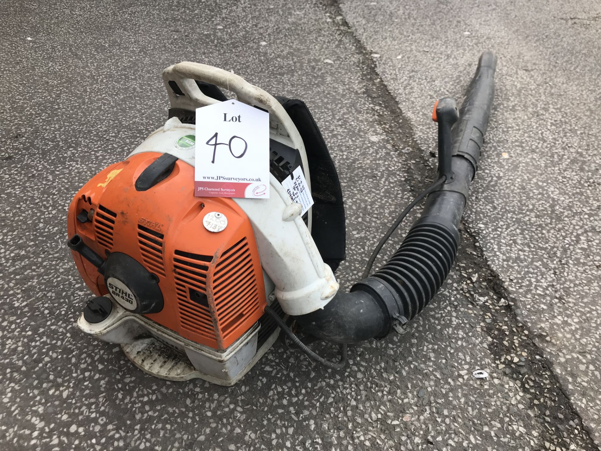 Stihl BR430 Backpack Leaf-Blower | YOM: 2015