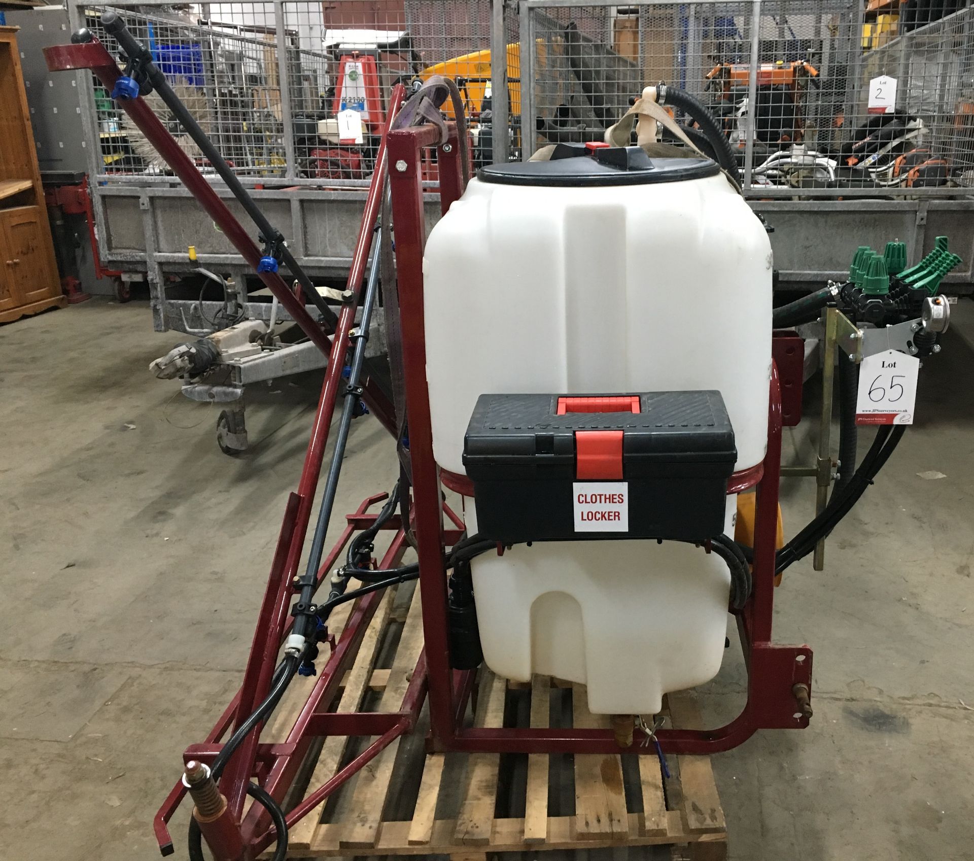 Team Club 300L Tractor Mounted Amenity Sprayer | YOM: 2016 - Image 4 of 7