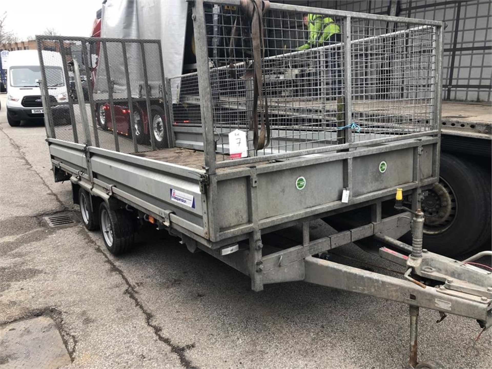 Indespension 3500Kg Twin-Axle Flatbed Trailer | YOM: 2007