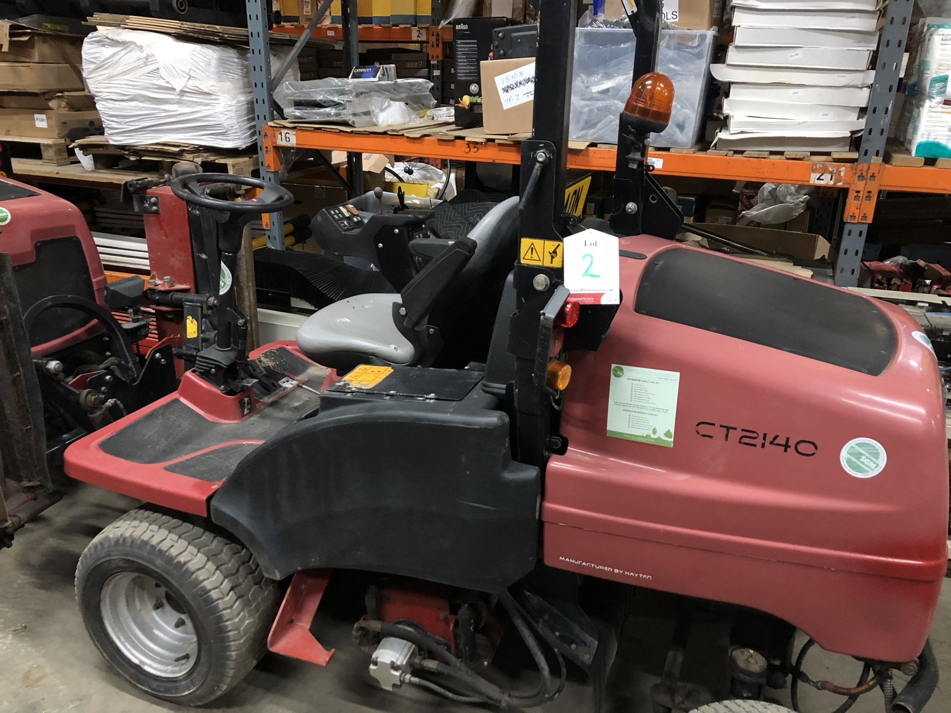 Toro CT2140 Ride-On Mower - EU11 AON - With 3 x Cutting Blades | Hours: 2600.9