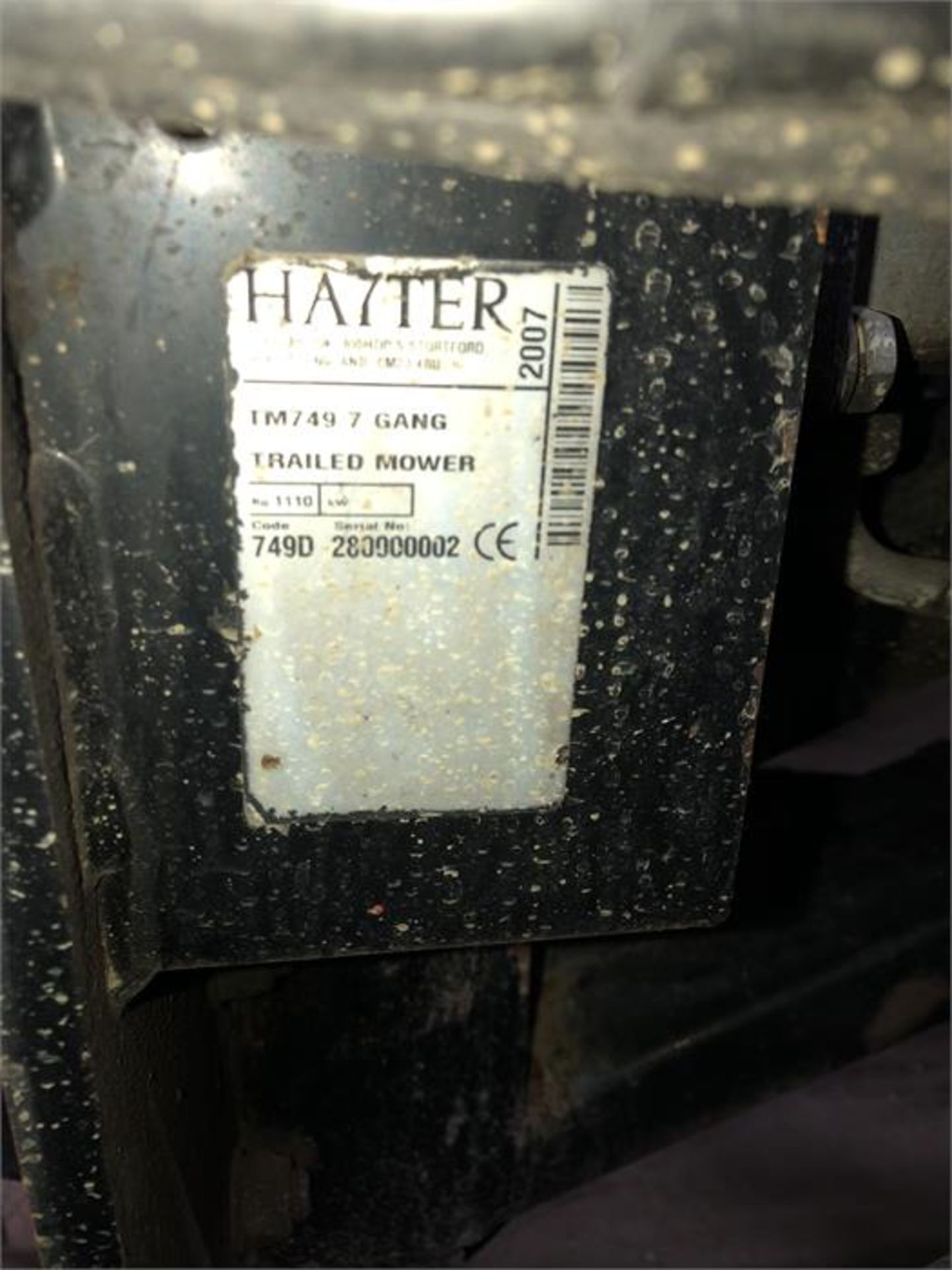 Hayter TM749 7 Gang Trailed Mower - Image 4 of 5